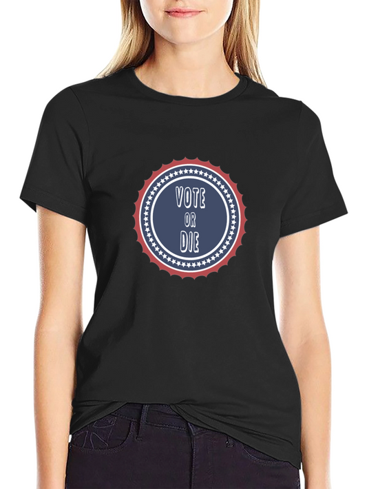 Vote or Die Graphic Tee - Patriotic Election T-Shirt