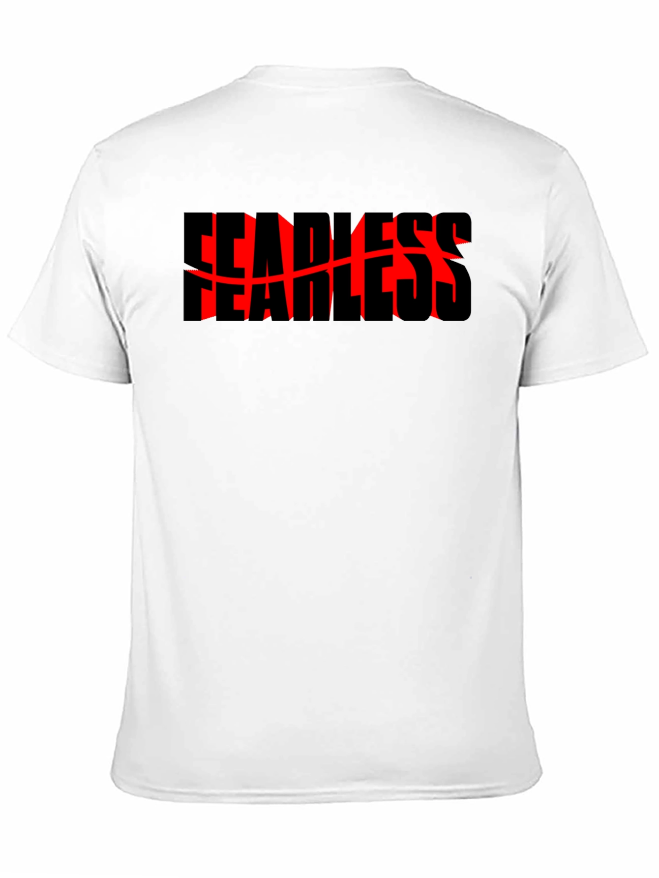 Fearless Graphic Tee - Bold Black Shirt