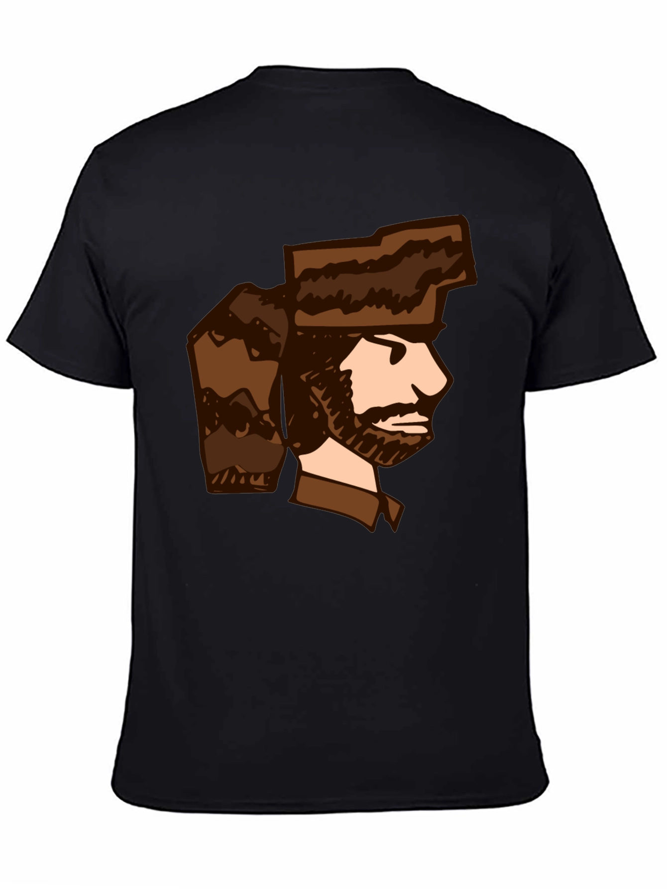 Cartoon Trapper T-Shirt - Unique Graphic Tee
