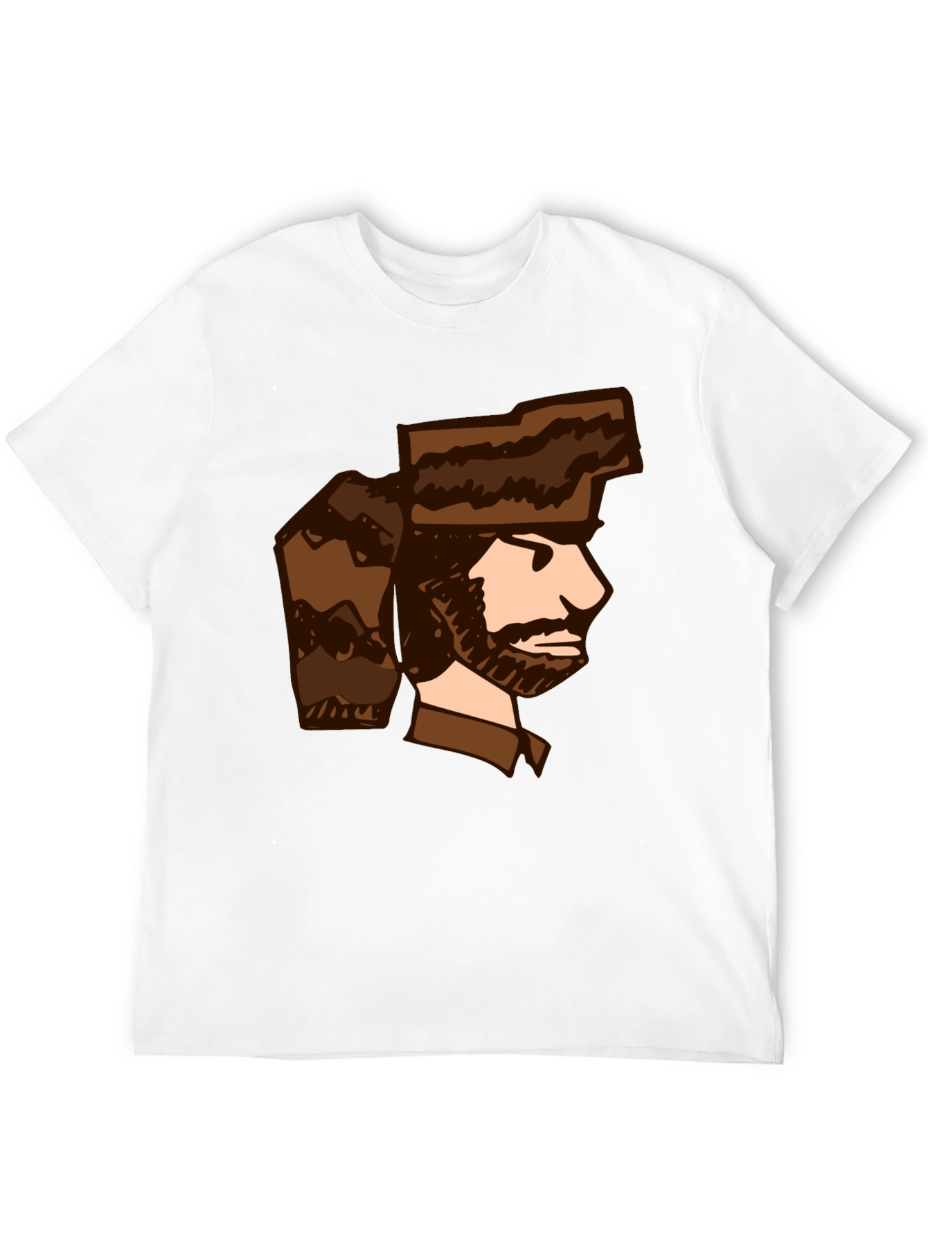 Cartoon Trapper T-Shirt - Unique Graphic Tee