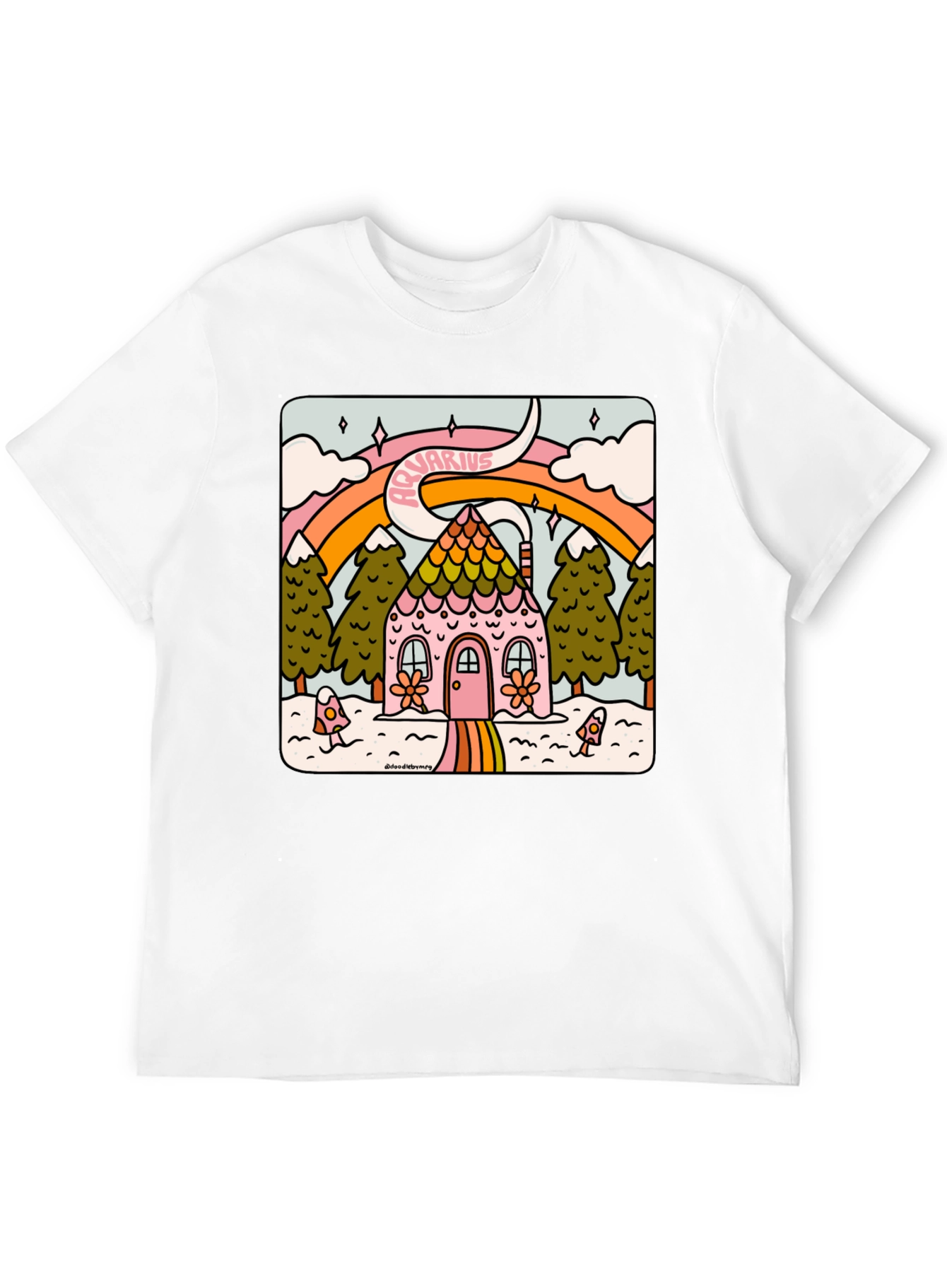 Aquarius House Graphic Tee
