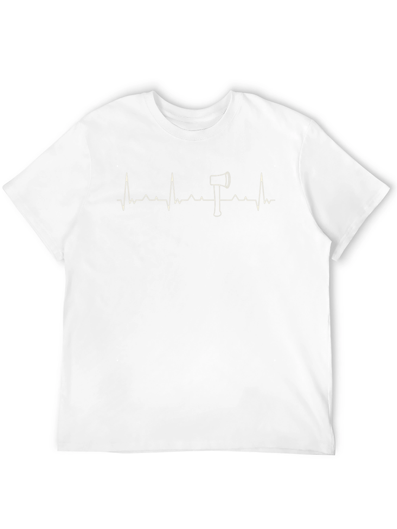 Axe Heartbeat T-Shirt - Lumberjack Life Line Tee