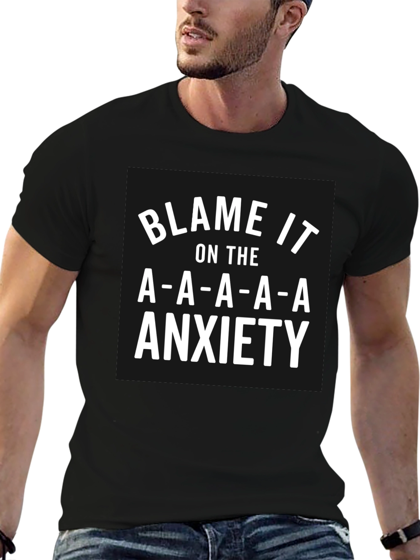 Blame It On The Anxiety Graphic Tee