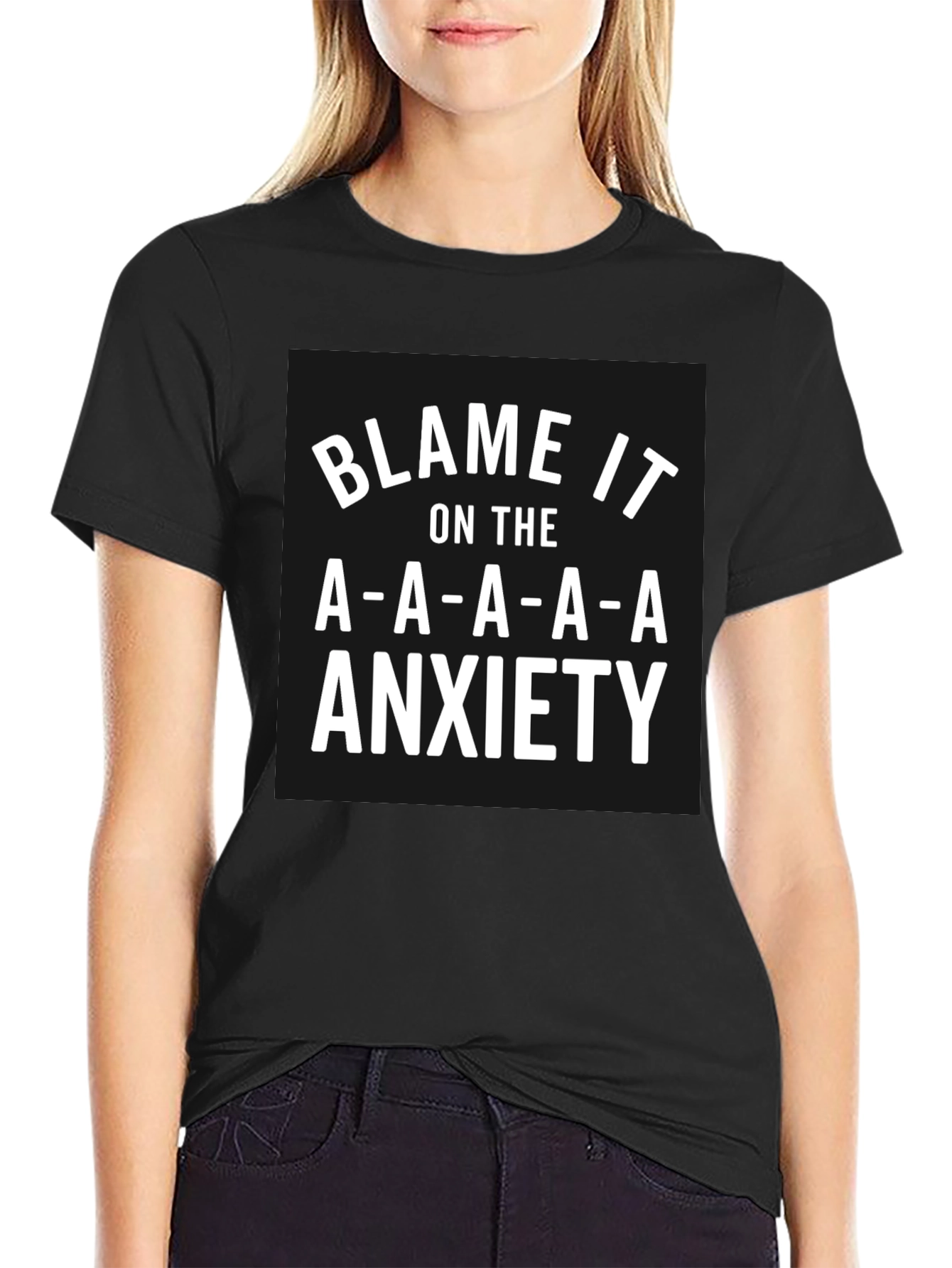 Blame It On The Anxiety Graphic Tee