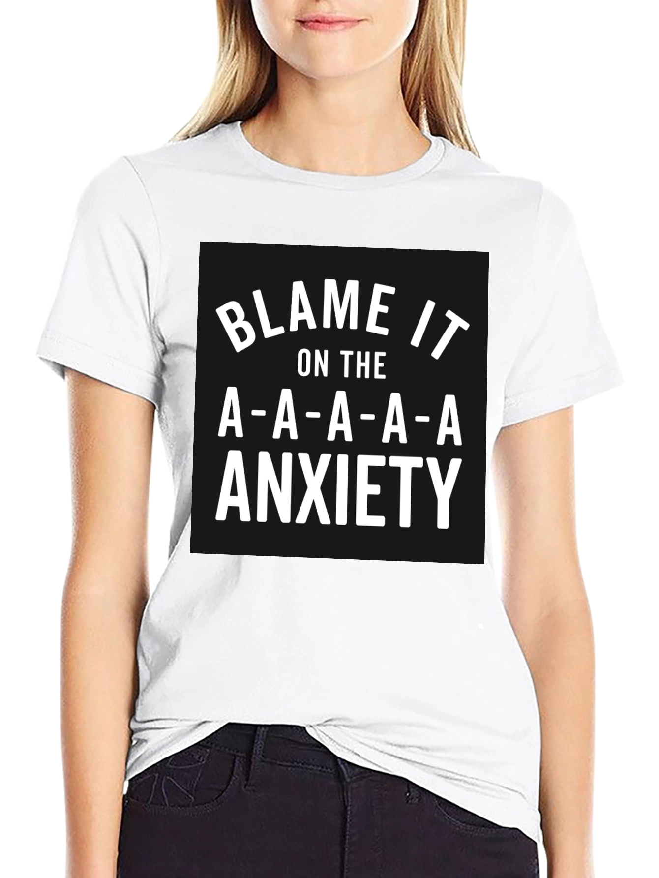 Blame It On The Anxiety Graphic Tee