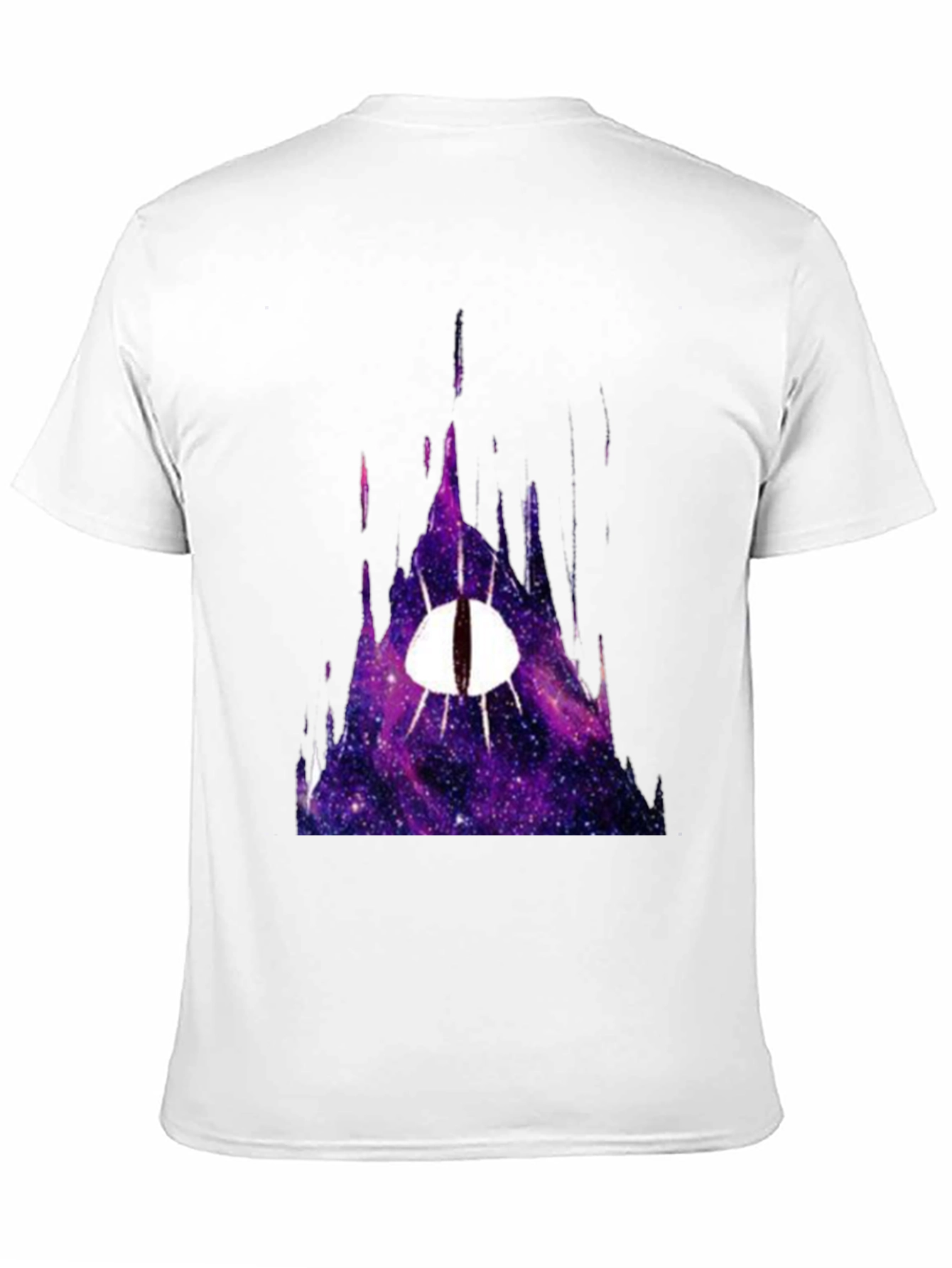 Galaxy Eye Graphic Tee - Mens Black T-Shirt