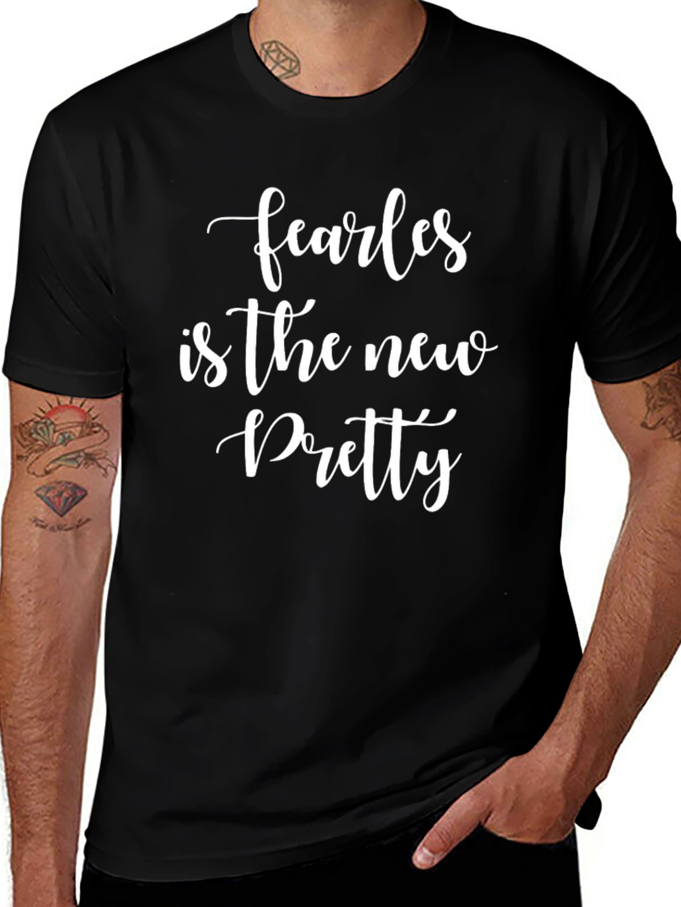 Fearless is the New Pretty Graphic T-Shirt