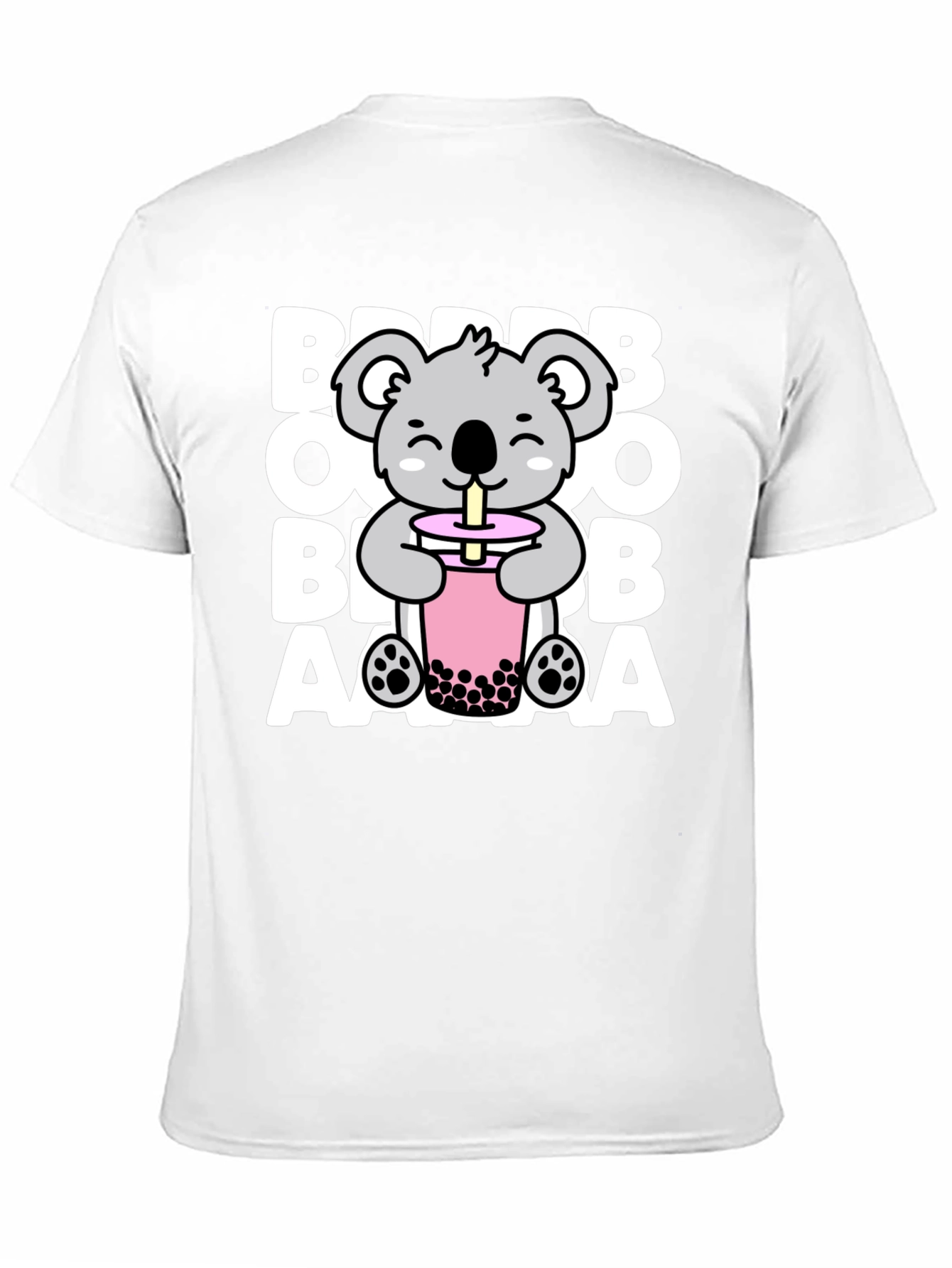 Cute Koala Boba Tea Graphic Tee