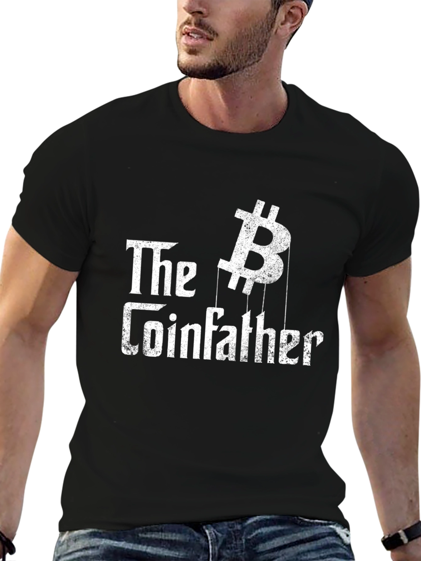 The Coinfather Bitcoin T-Shirt Crypto Tee