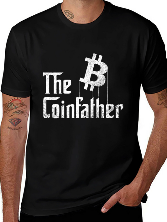 The Coinfather Bitcoin T-Shirt Crypto Tee