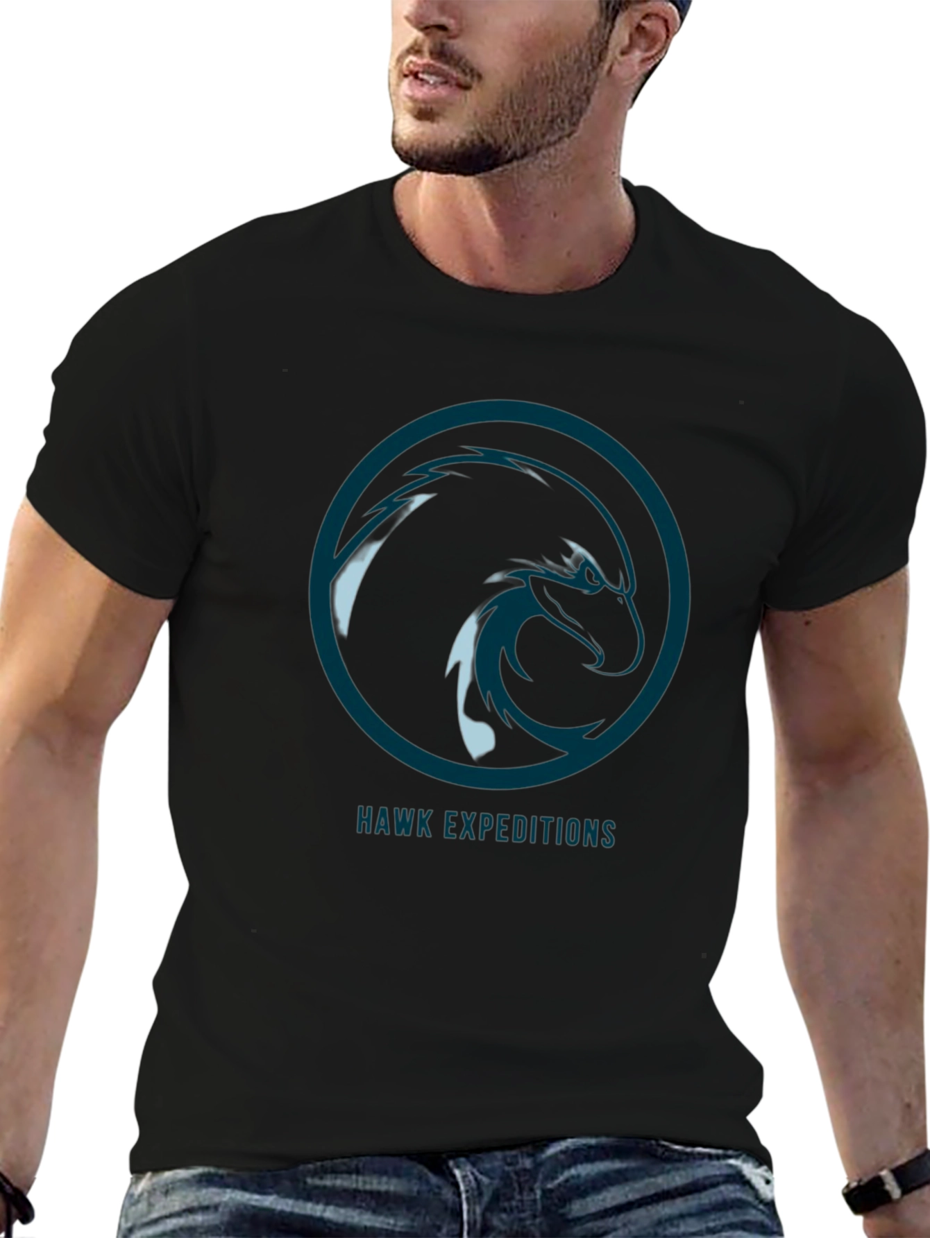 Hawk Expeditions Graphic Tee - Black