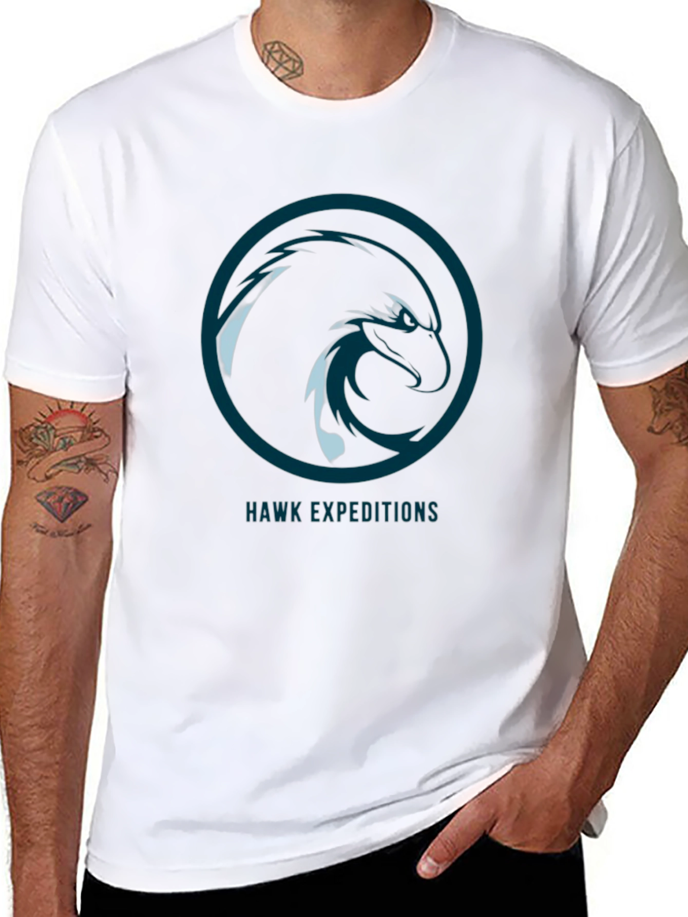 Hawk Expeditions Graphic Tee - Black