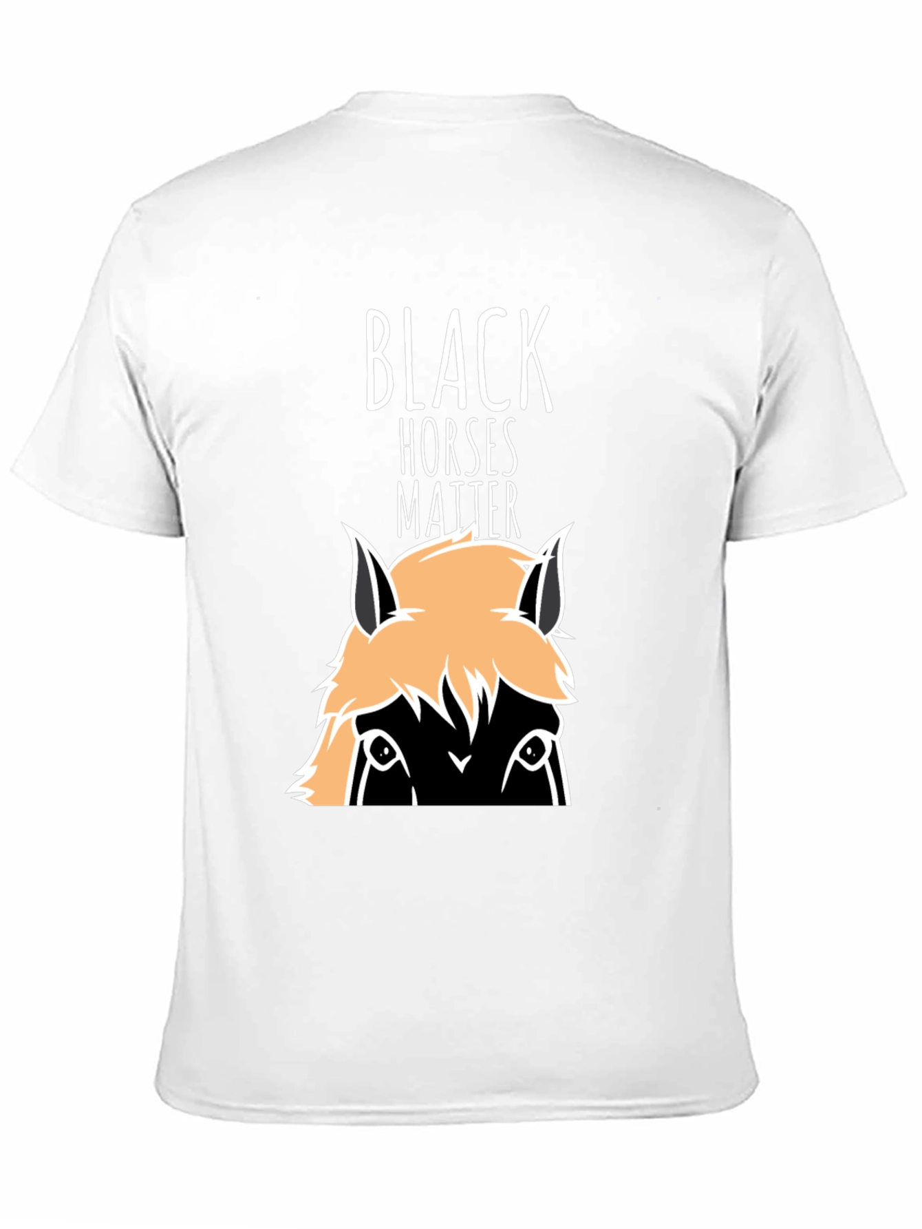 Black Horses Matter Graphic T-Shirt