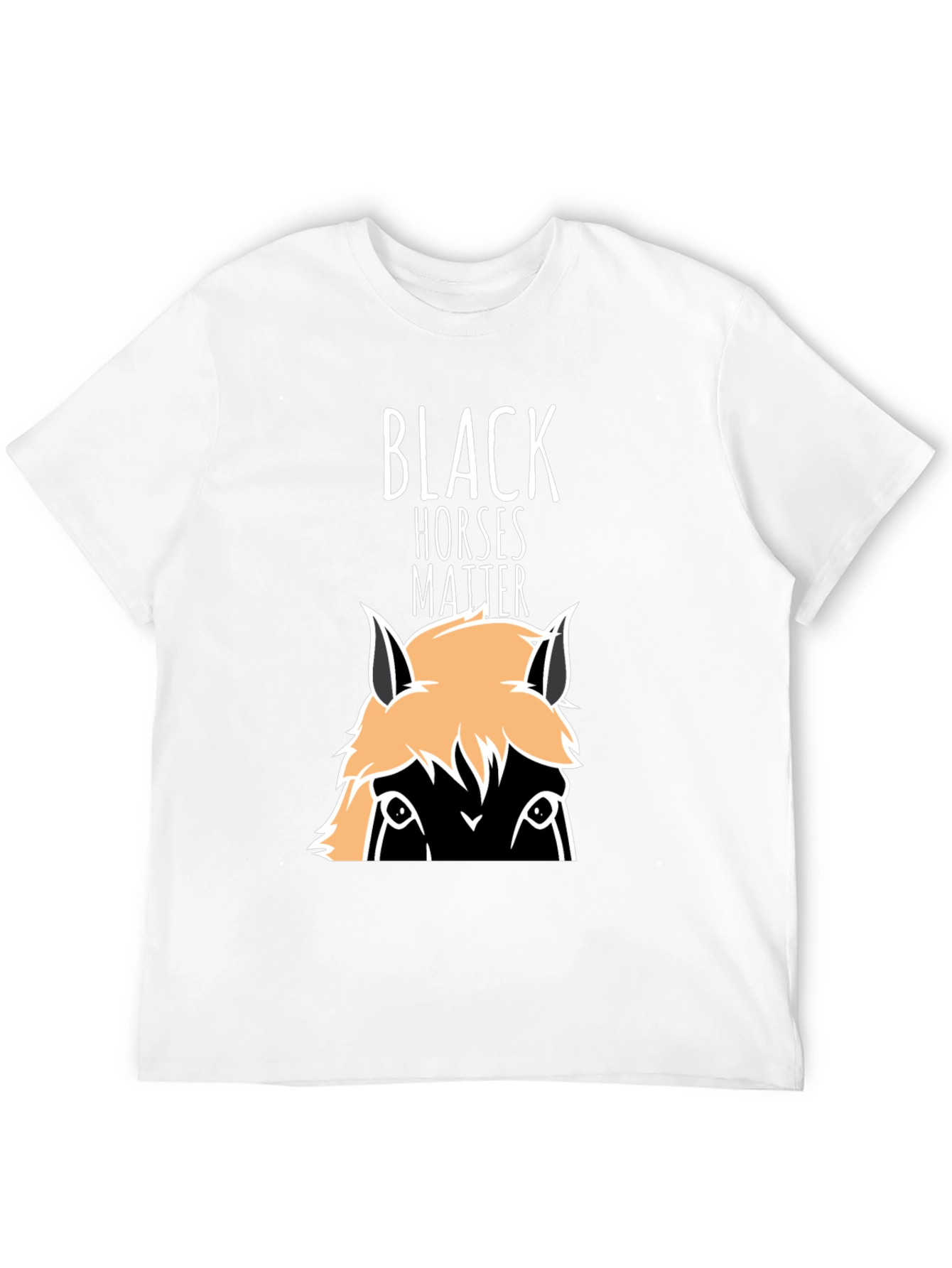 Black Horses Matter Graphic T-Shirt
