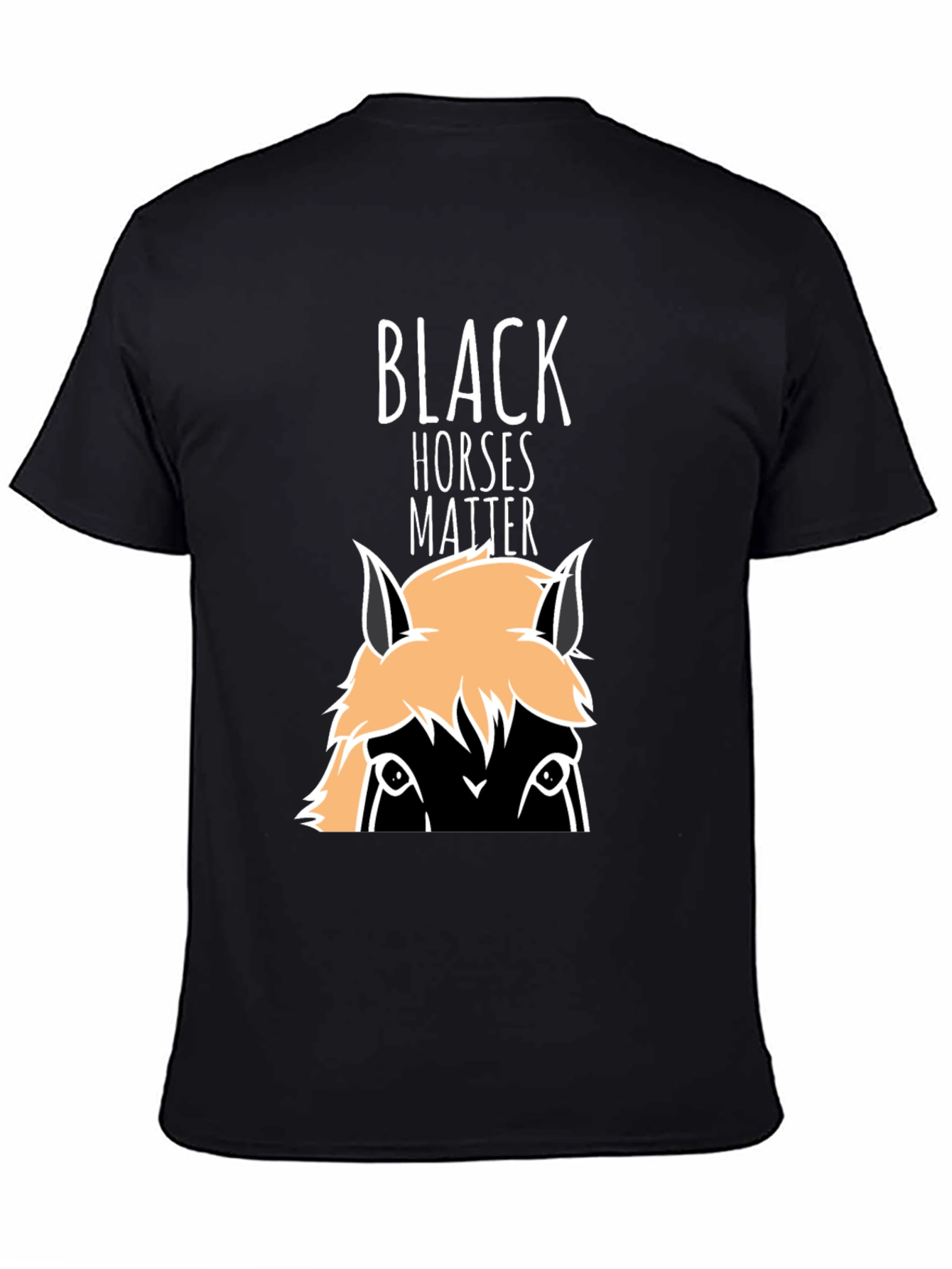 Black Horses Matter Graphic T-Shirt