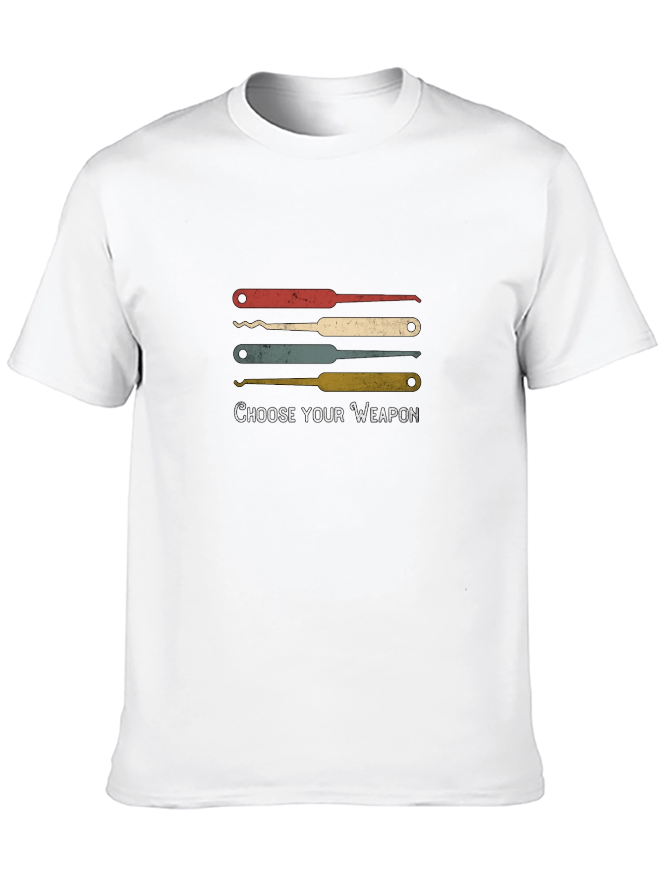 Choose Your Weapon Picklock T-Shirt - Black