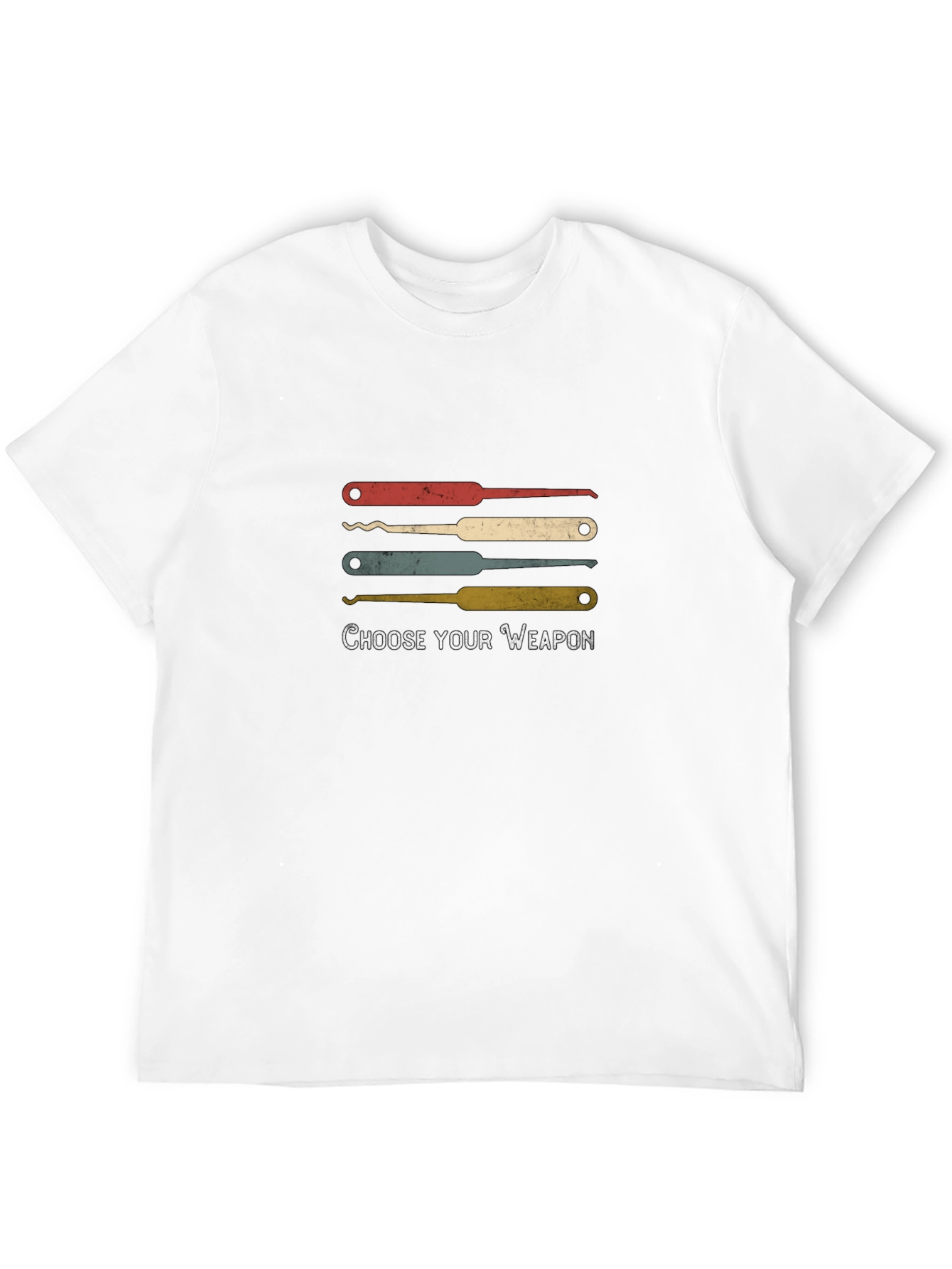 Choose Your Weapon Picklock T-Shirt - Black