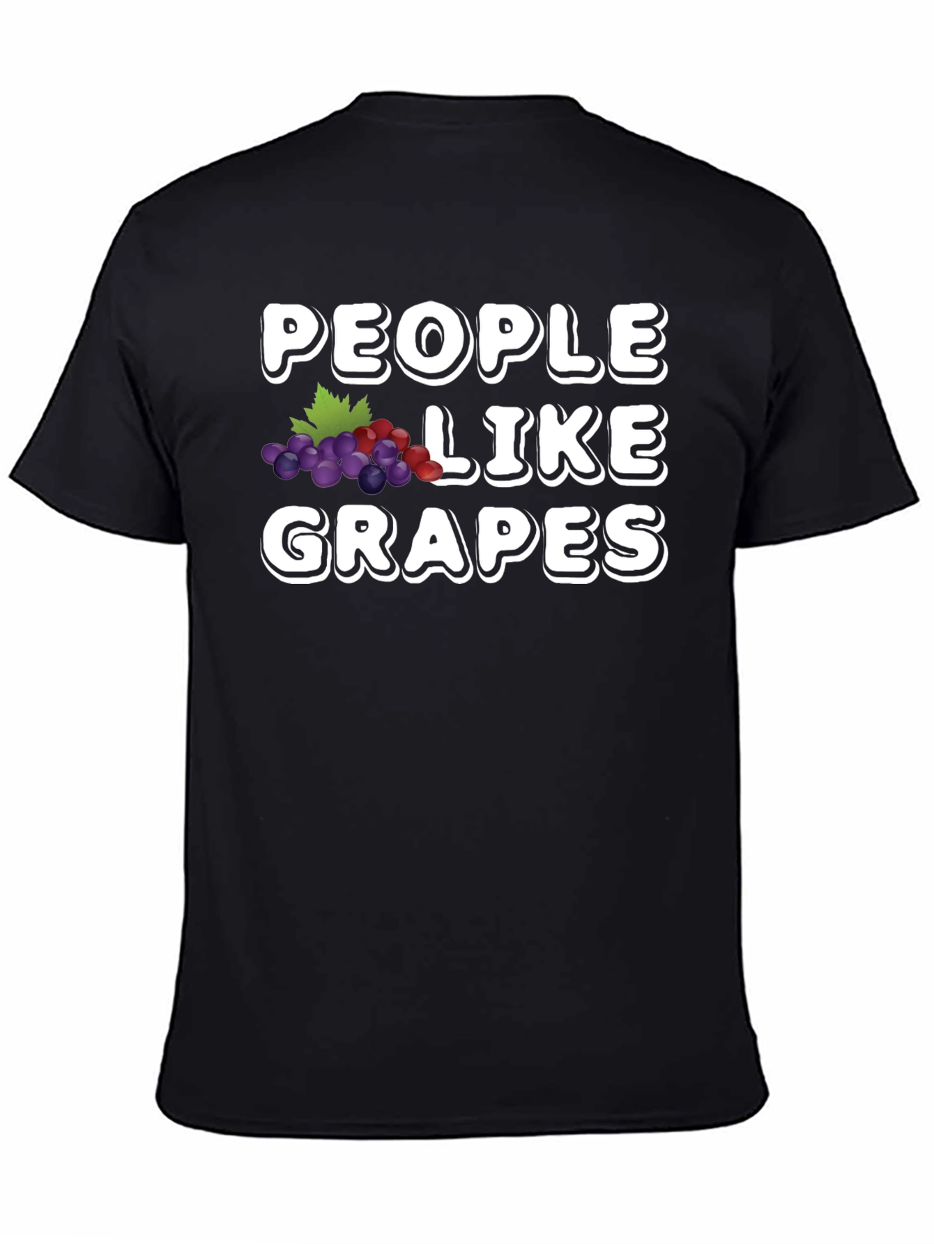 People Like Grapes Graphic T-Shirt