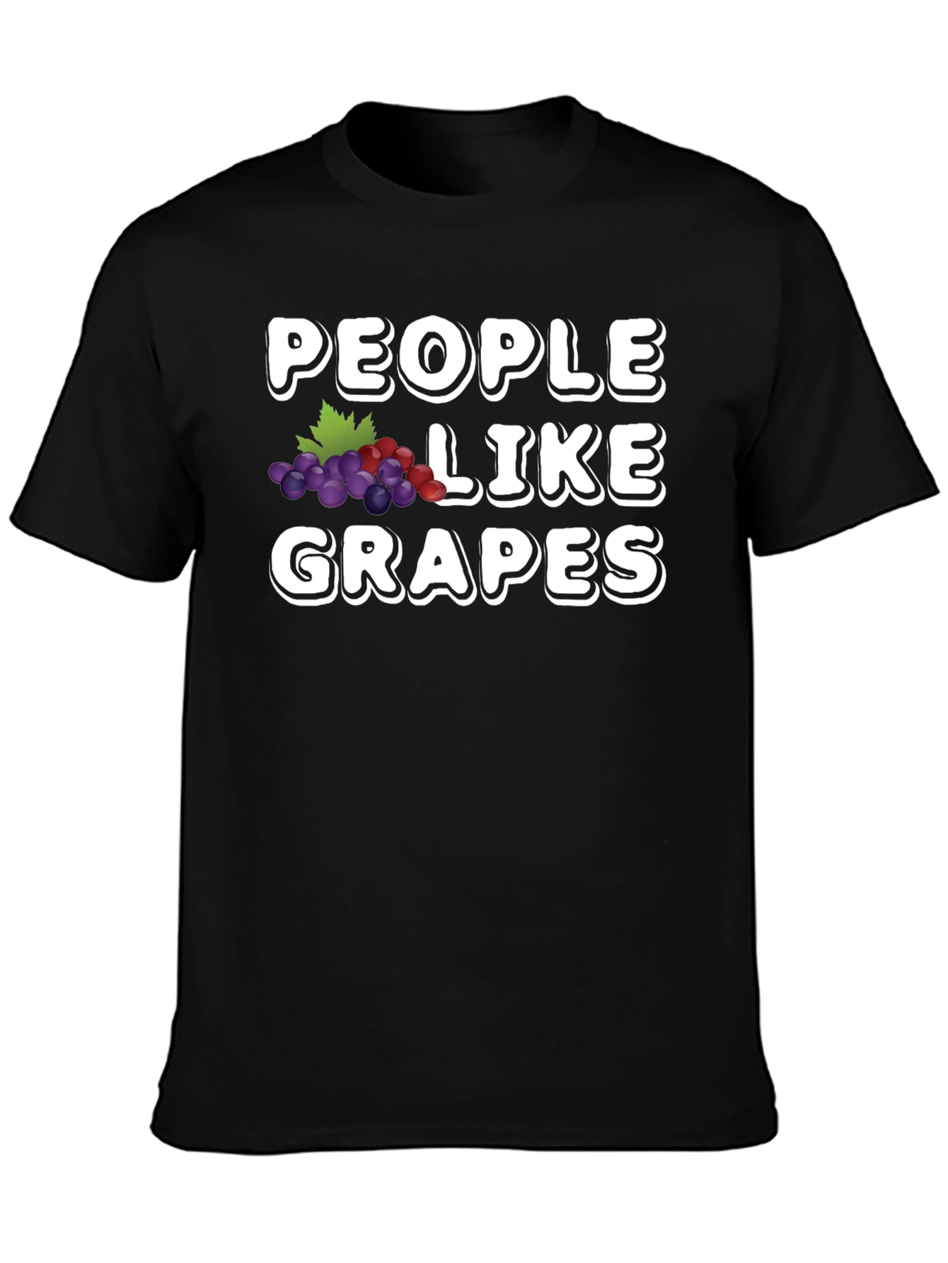 People Like Grapes Graphic T-Shirt