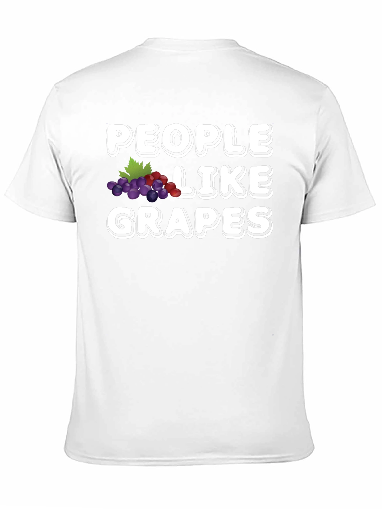 People Like Grapes Graphic T-Shirt