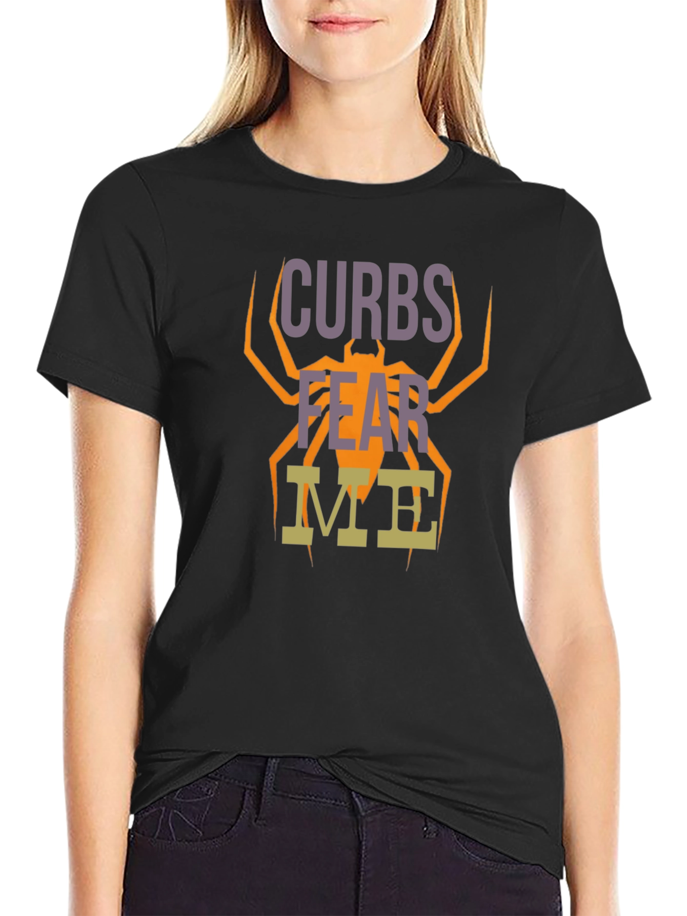 Curbs Fear Me Spider Graphic T-Shirt
