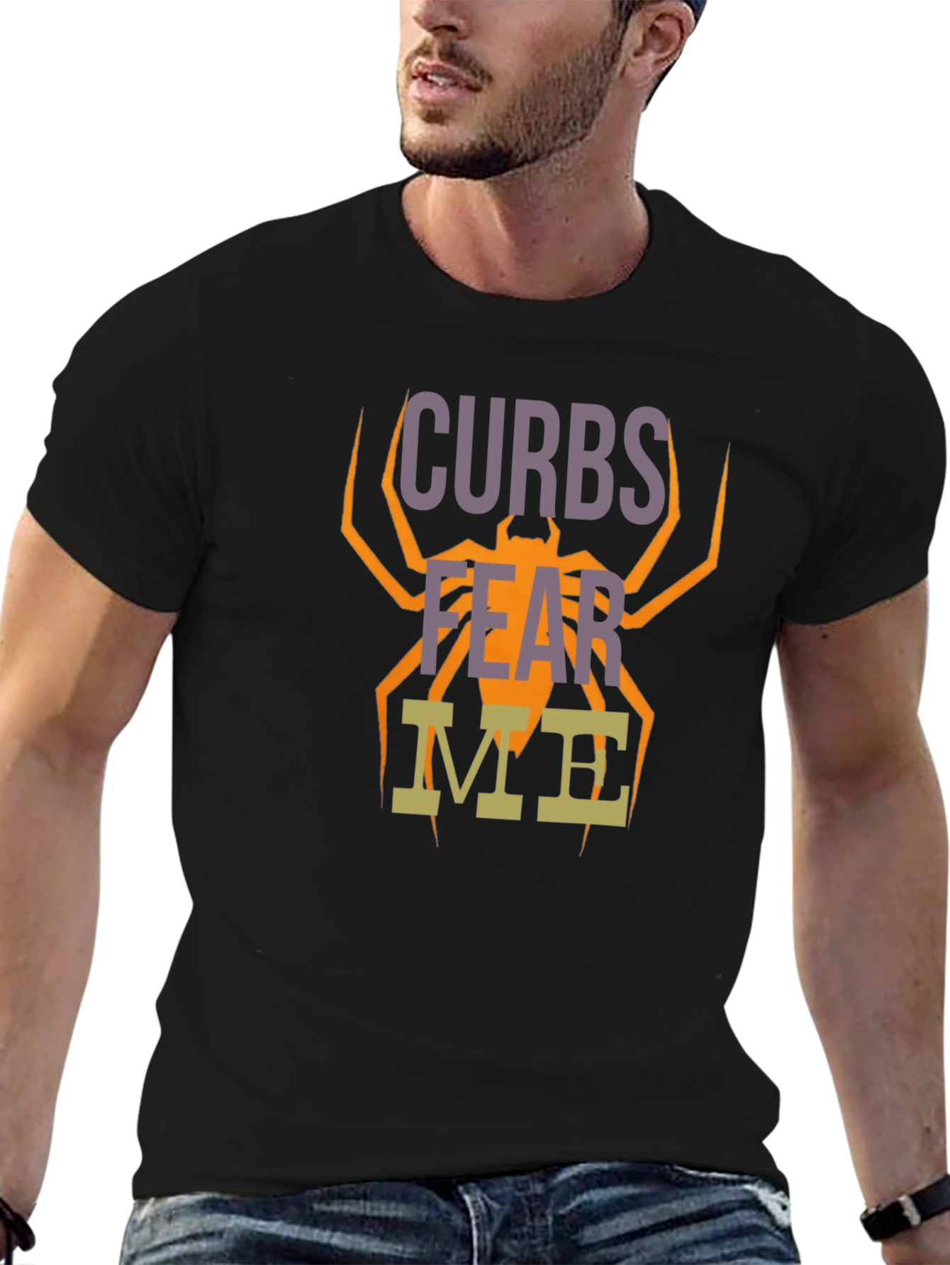 Curbs Fear Me Spider Graphic T-Shirt