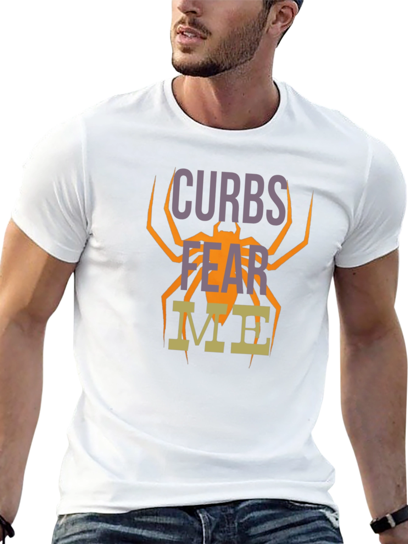 Curbs Fear Me Spider Graphic T-Shirt