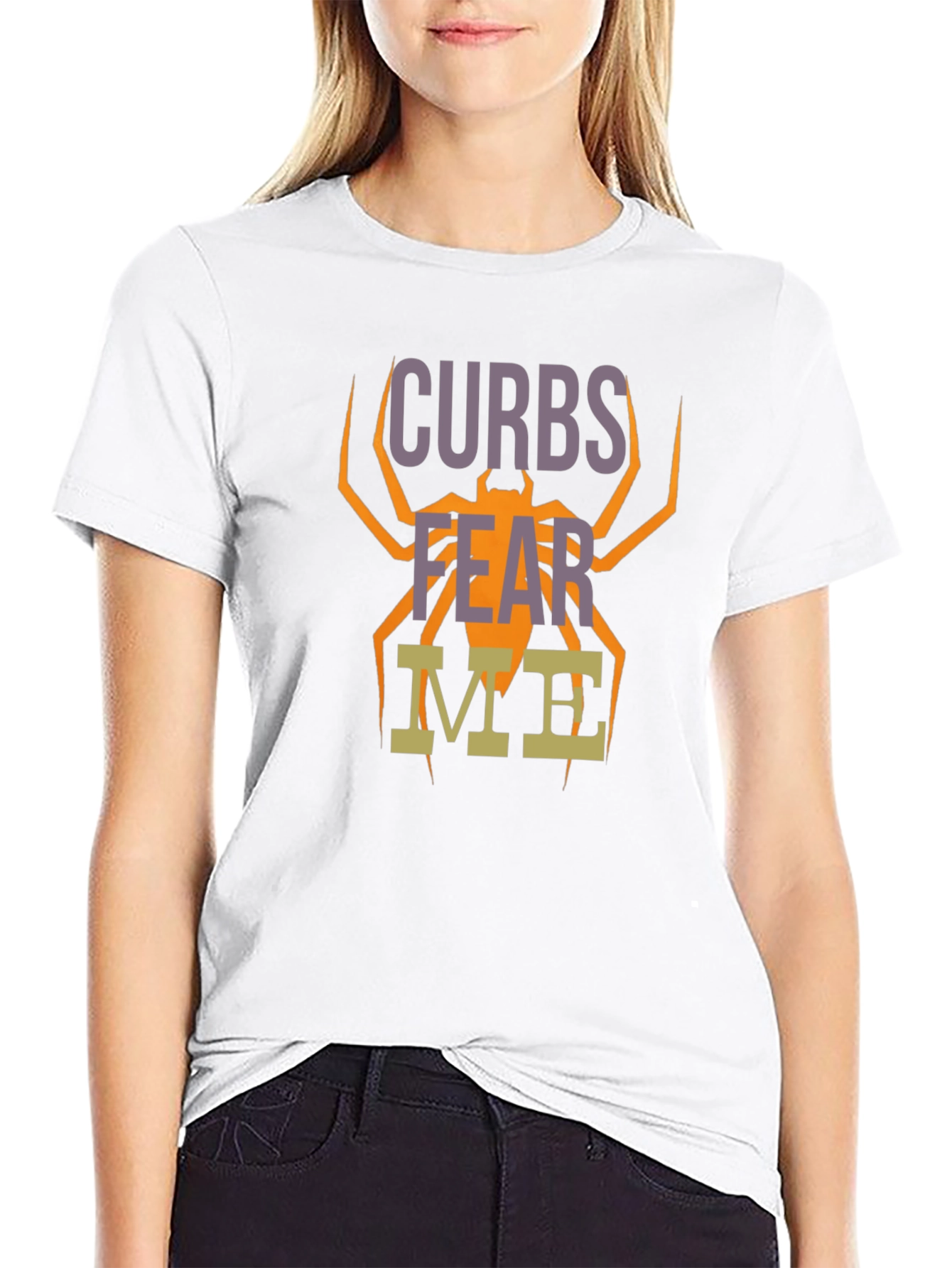 Curbs Fear Me Spider Graphic T-Shirt