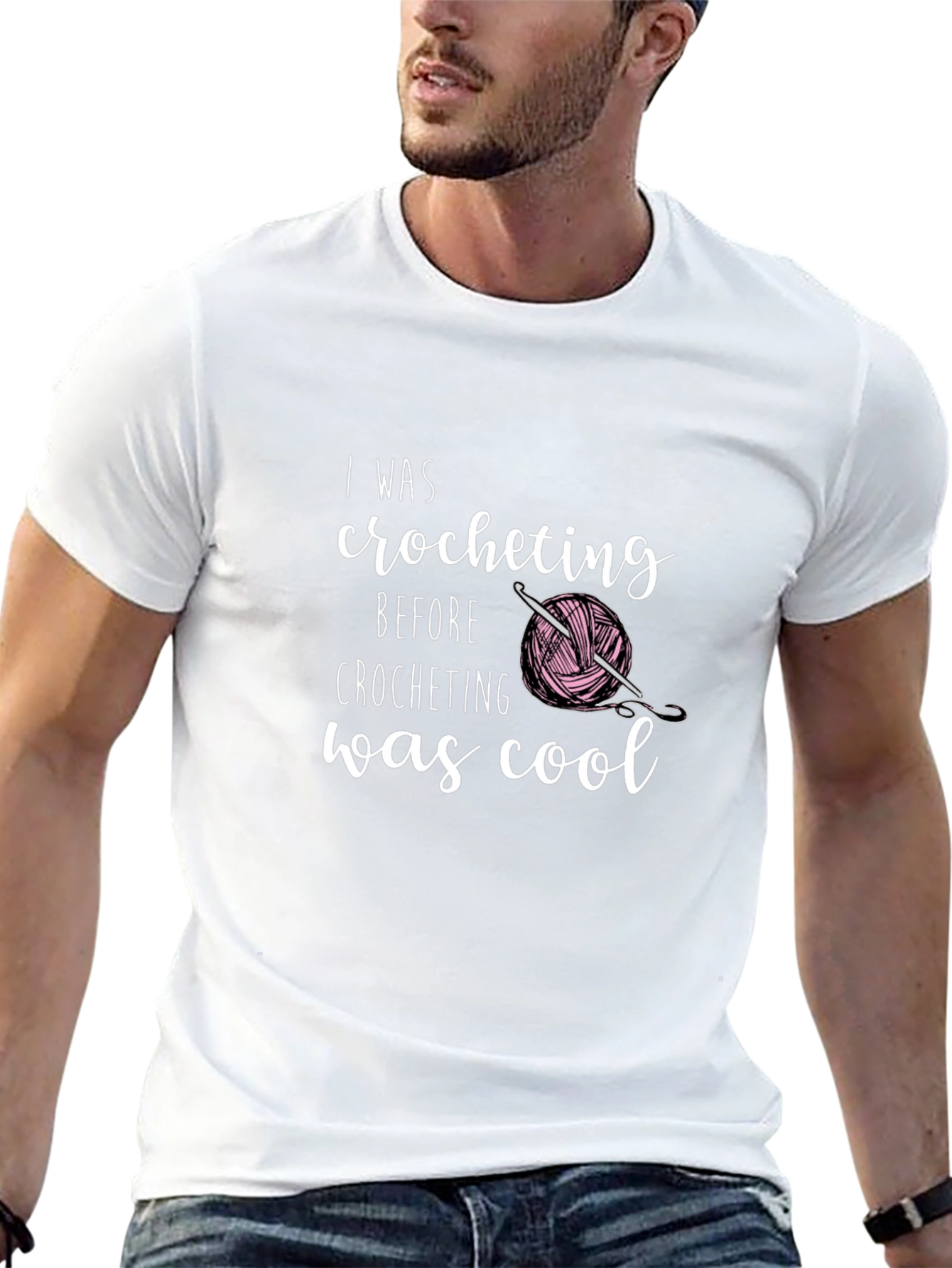I Was Crocheting Before It Was Cool T-Shirt