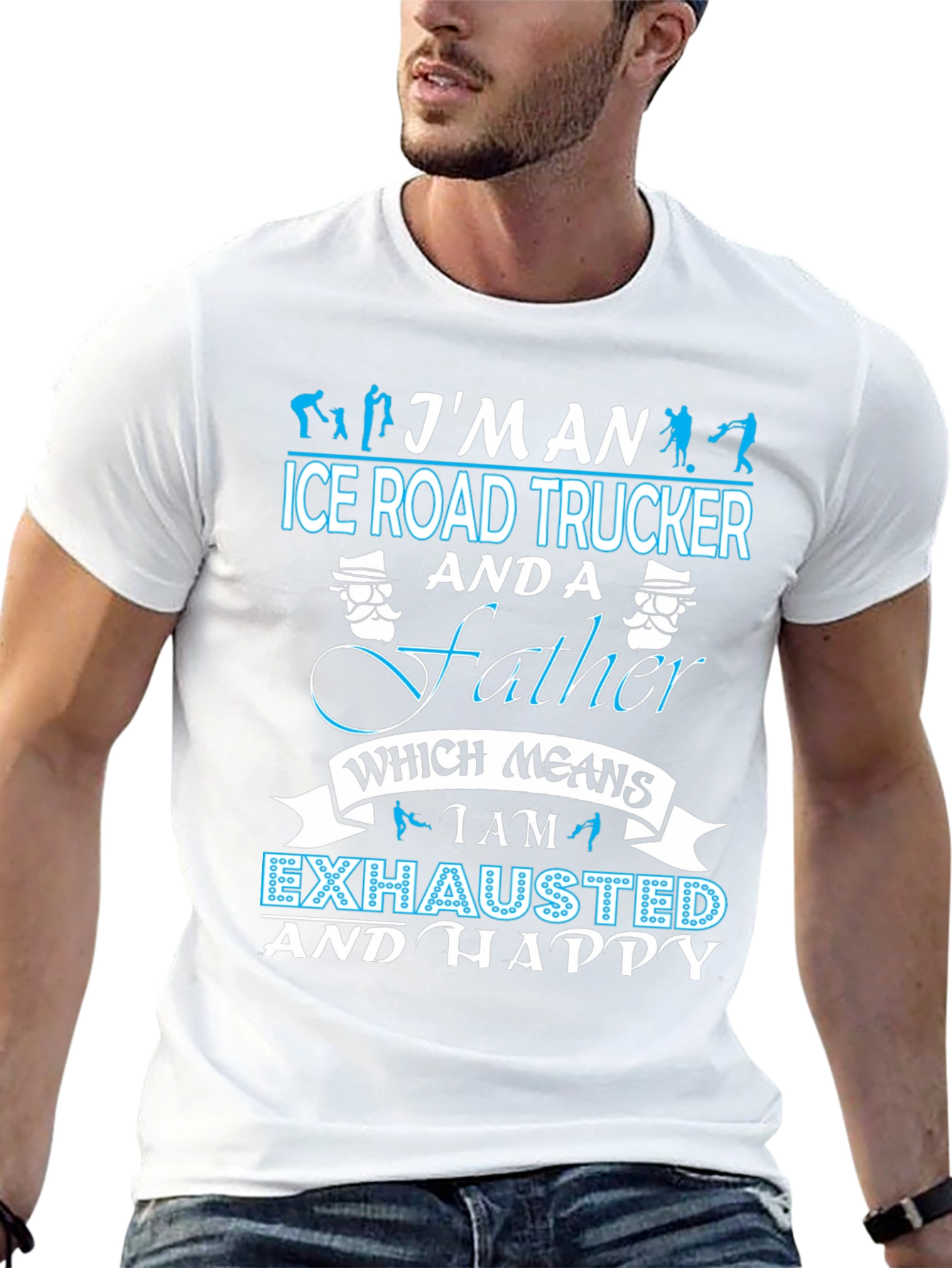 Ice Road Trucker Father T-Shirt
