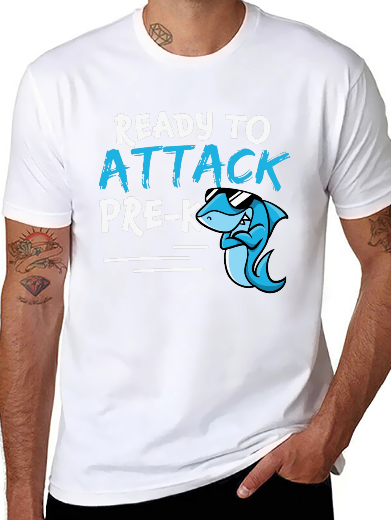 Ready to Attack Pre-K Kids T-Shirt
