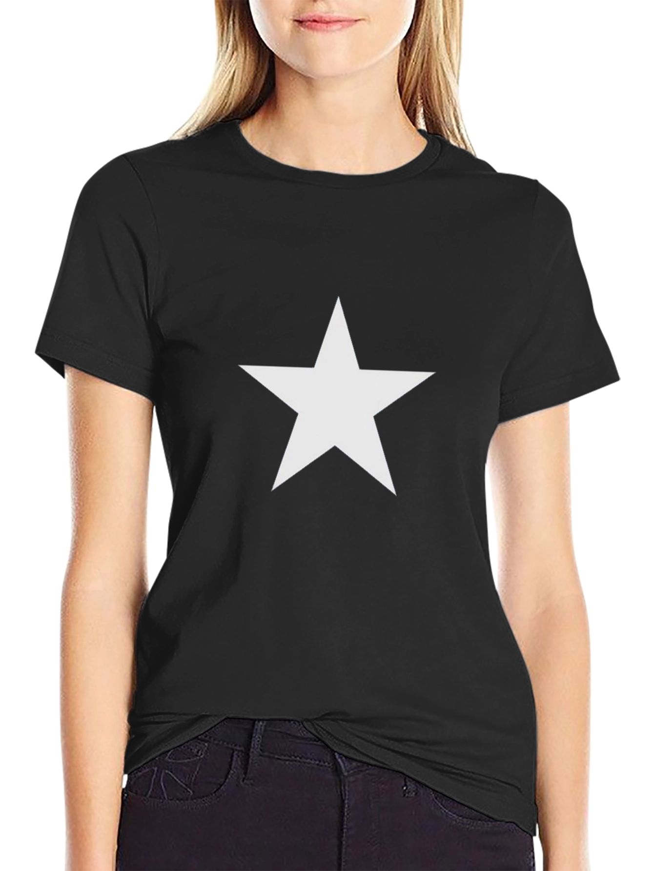 Black Star Tee - Classic Style