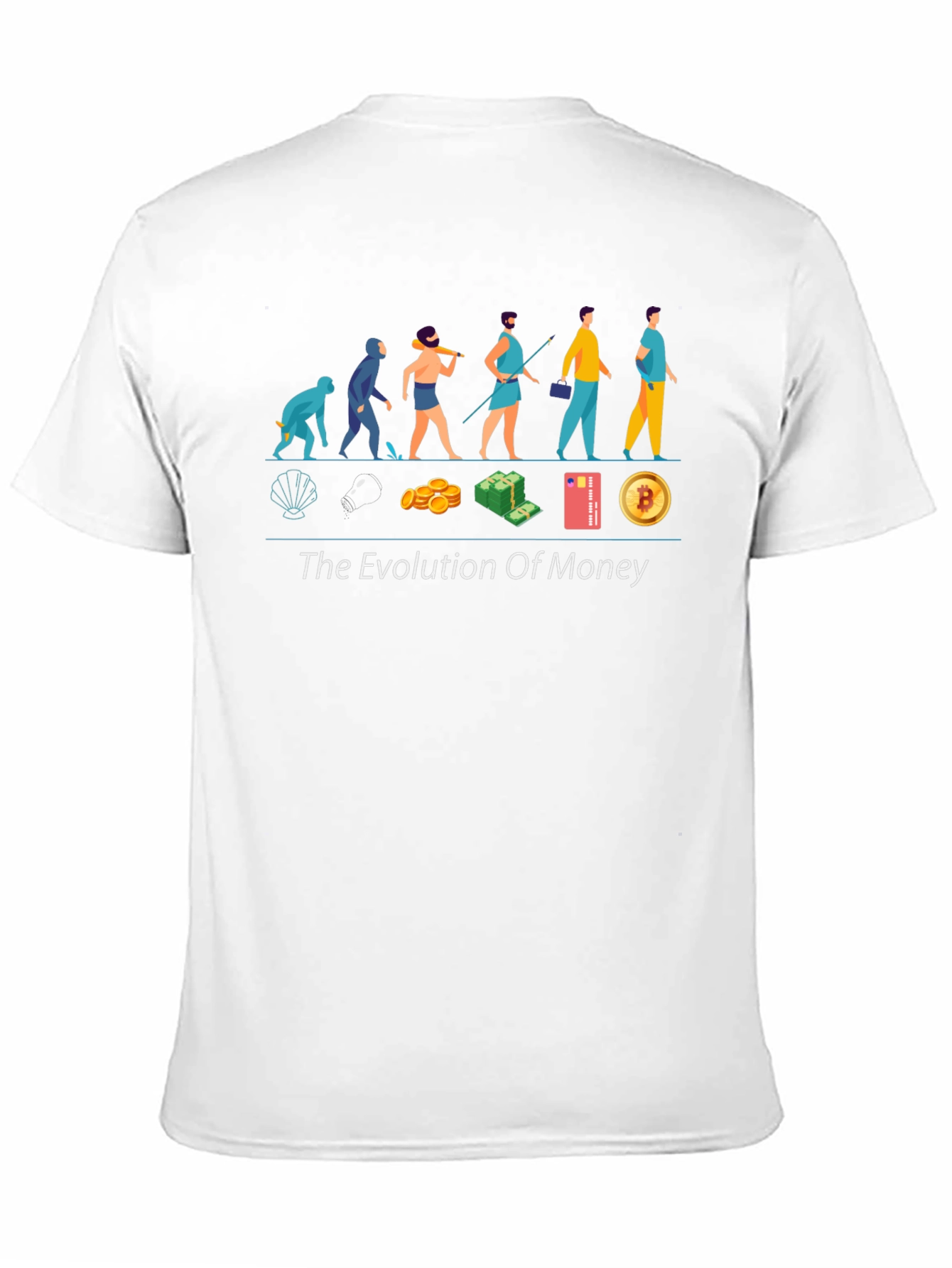 Evolution of Money Graphic T-Shirt