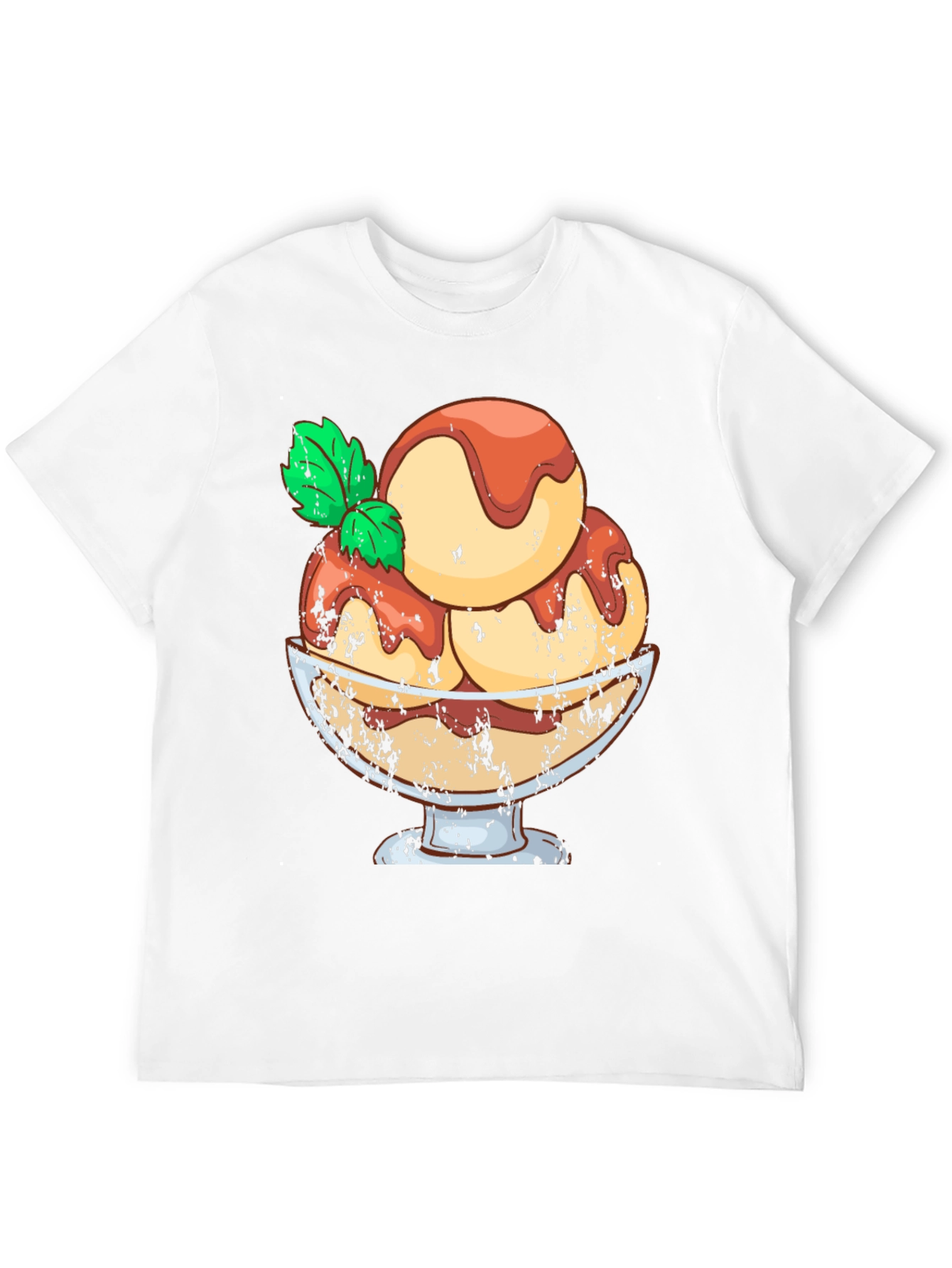 Ice Cream Graphic Tee - Tasty Dessert Shirt