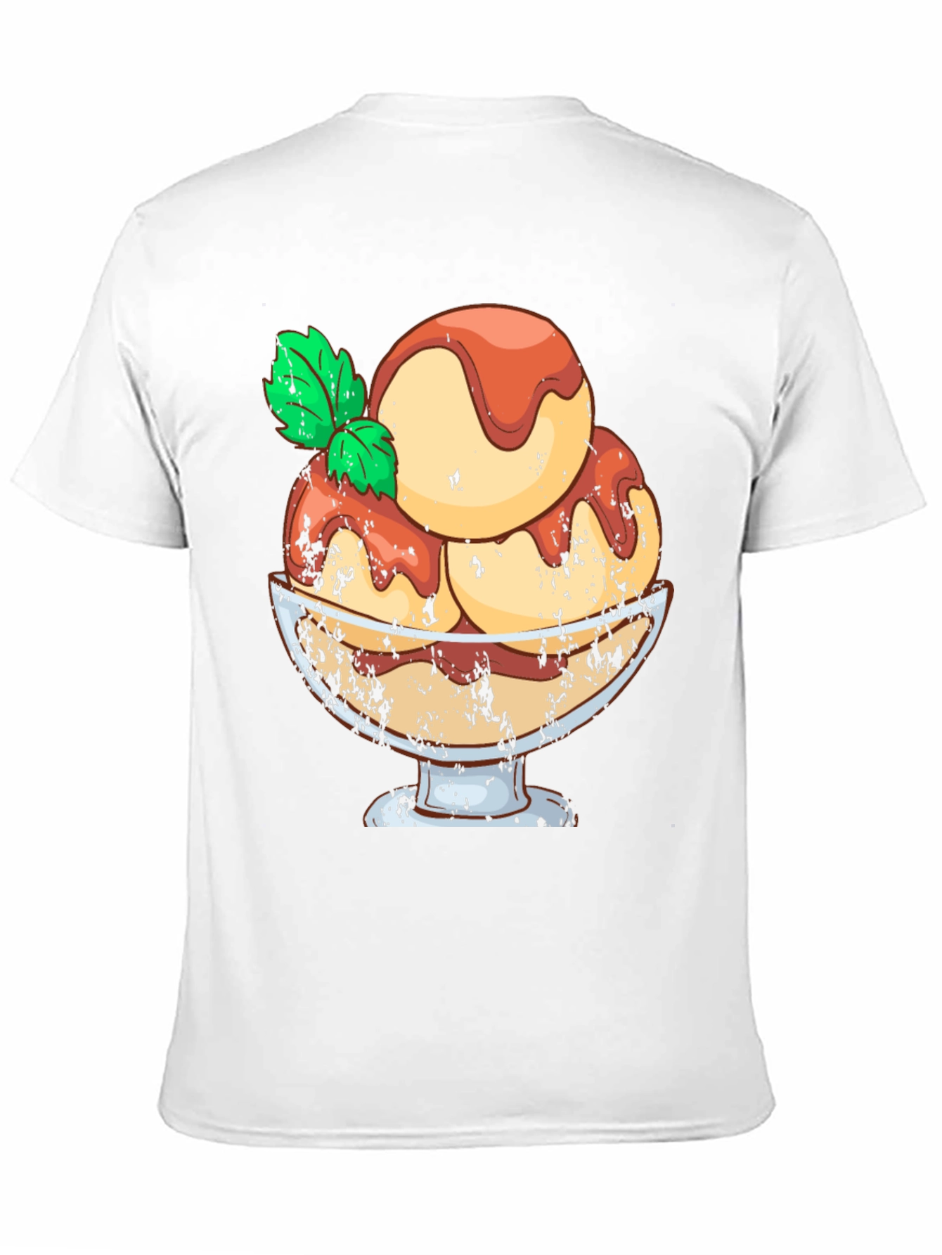 Ice Cream Graphic Tee - Tasty Dessert Shirt