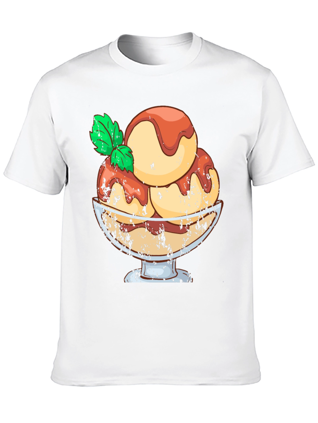 Ice Cream Graphic Tee - Tasty Dessert Shirt