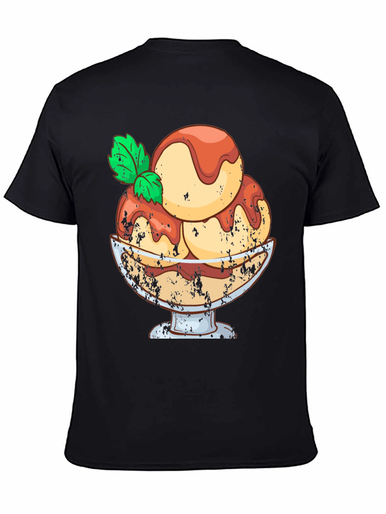 Ice Cream Graphic Tee - Tasty Dessert Shirt