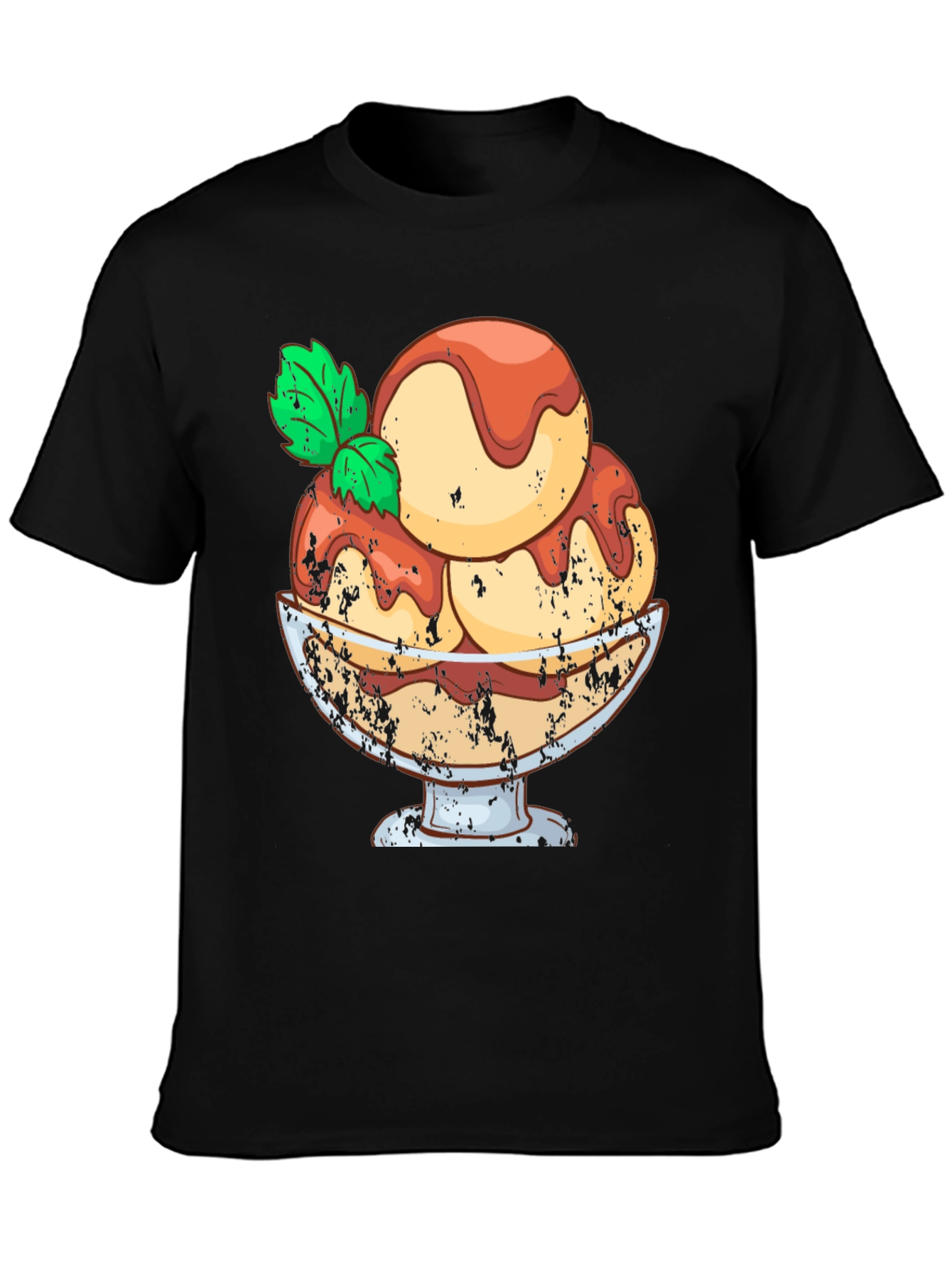 Ice Cream Graphic Tee - Tasty Dessert Shirt