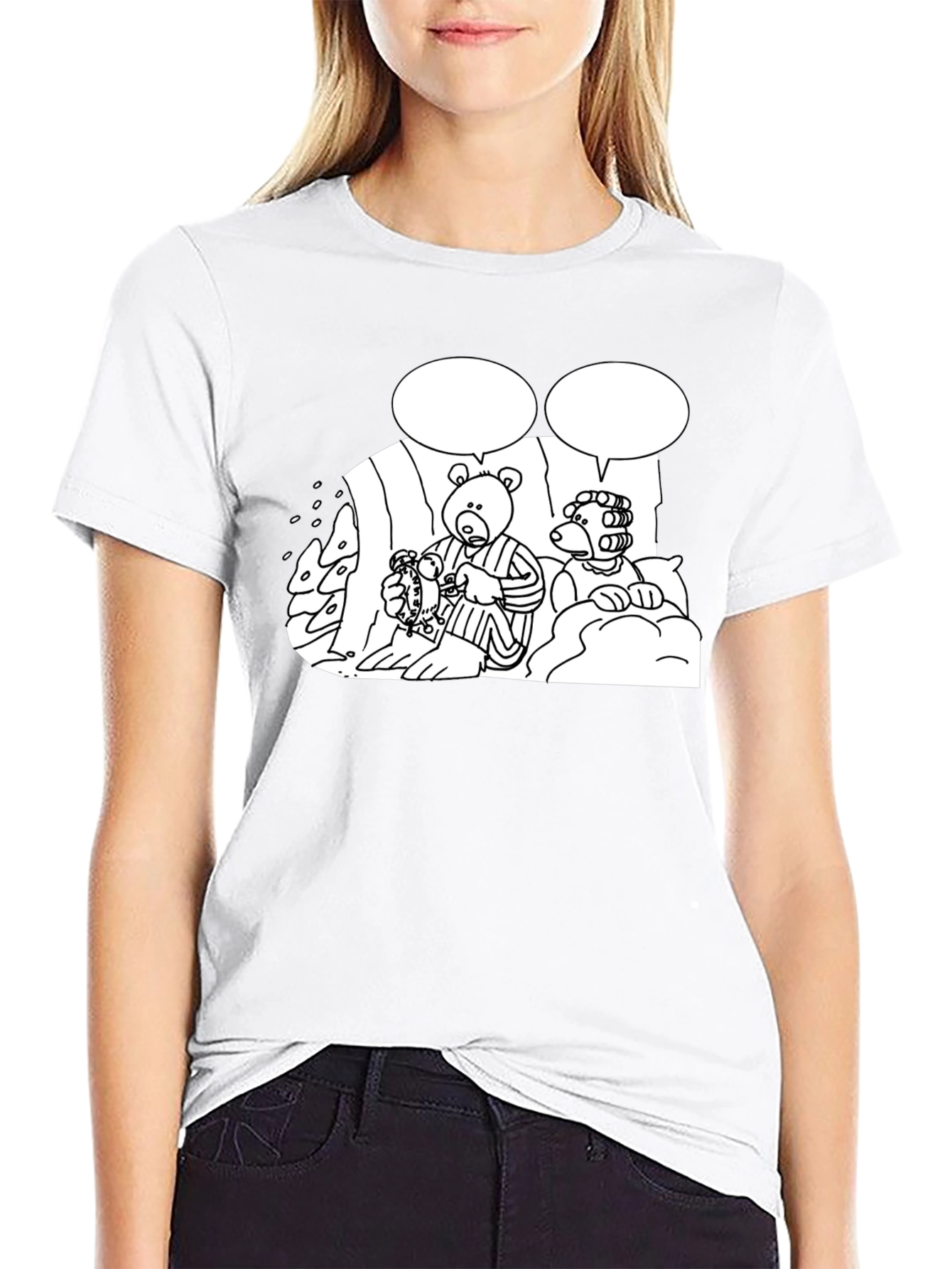 Funny Bear Pajama T-Shirt