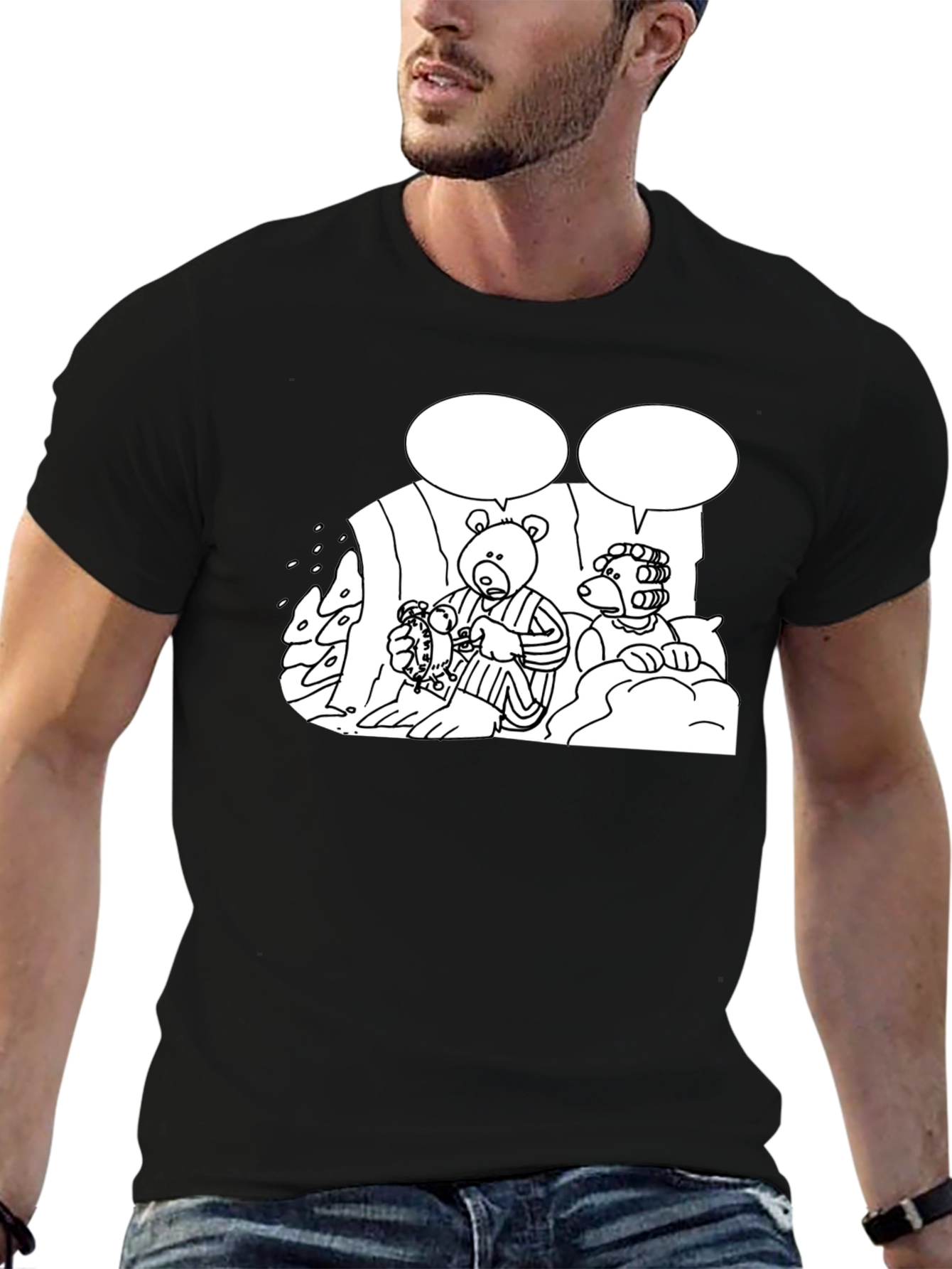 Funny Bear Pajama T-Shirt