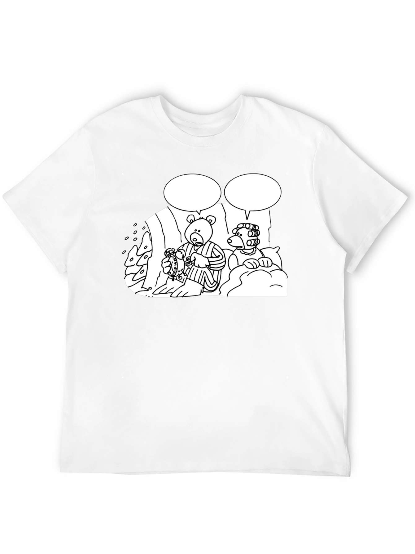 Funny Bear Pajama T-Shirt