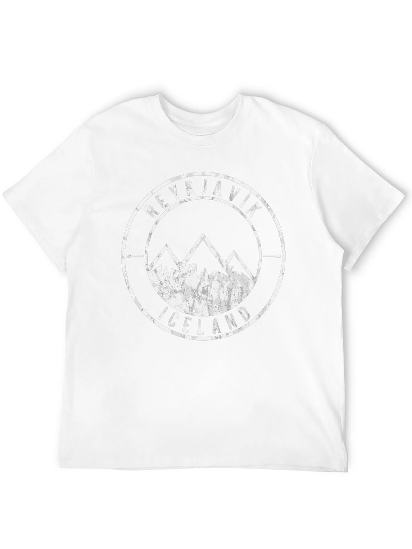 Reykjavik Iceland Mountain T-Shirt