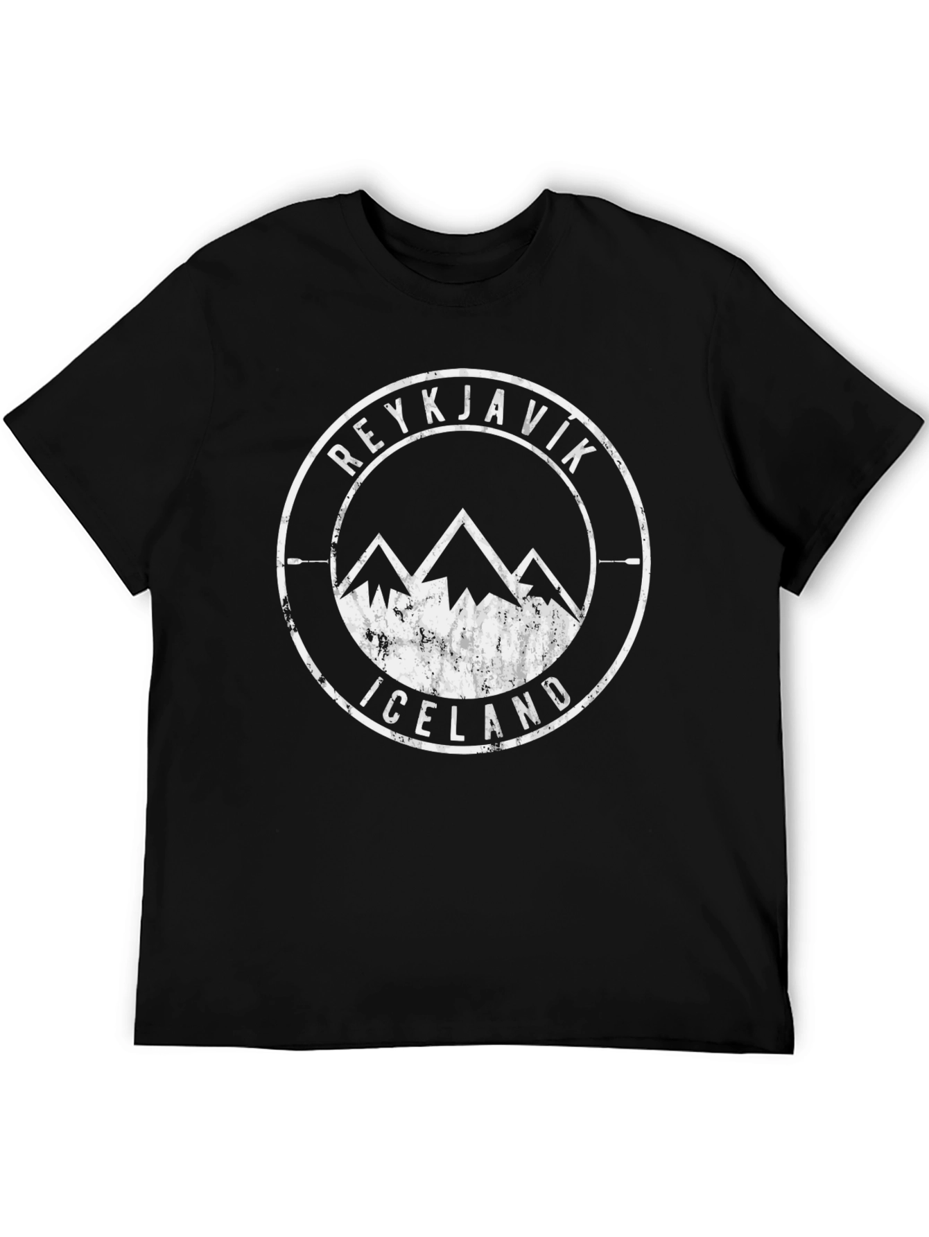 Reykjavik Iceland Mountain T-Shirt