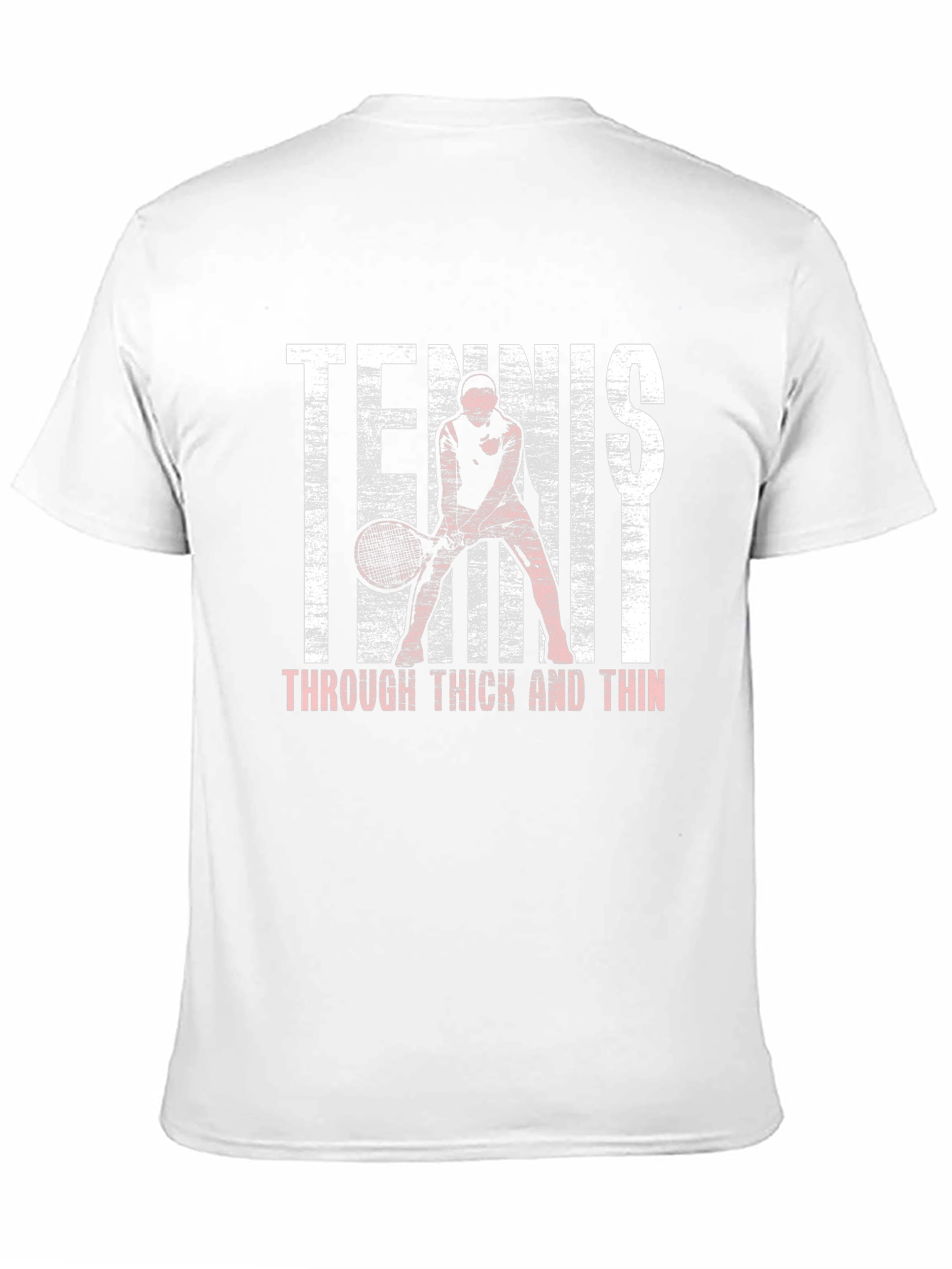 Tennis Through Thick and Thin Graphic Tee