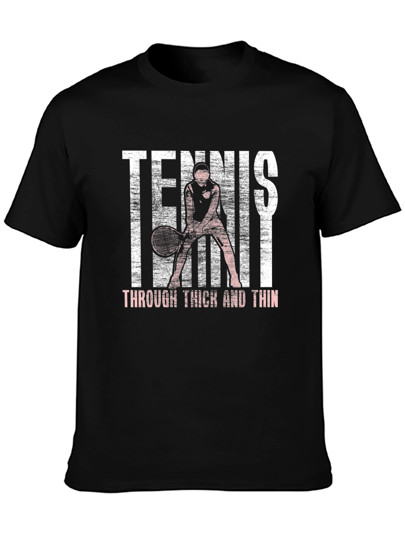 Tennis Through Thick and Thin Graphic Tee