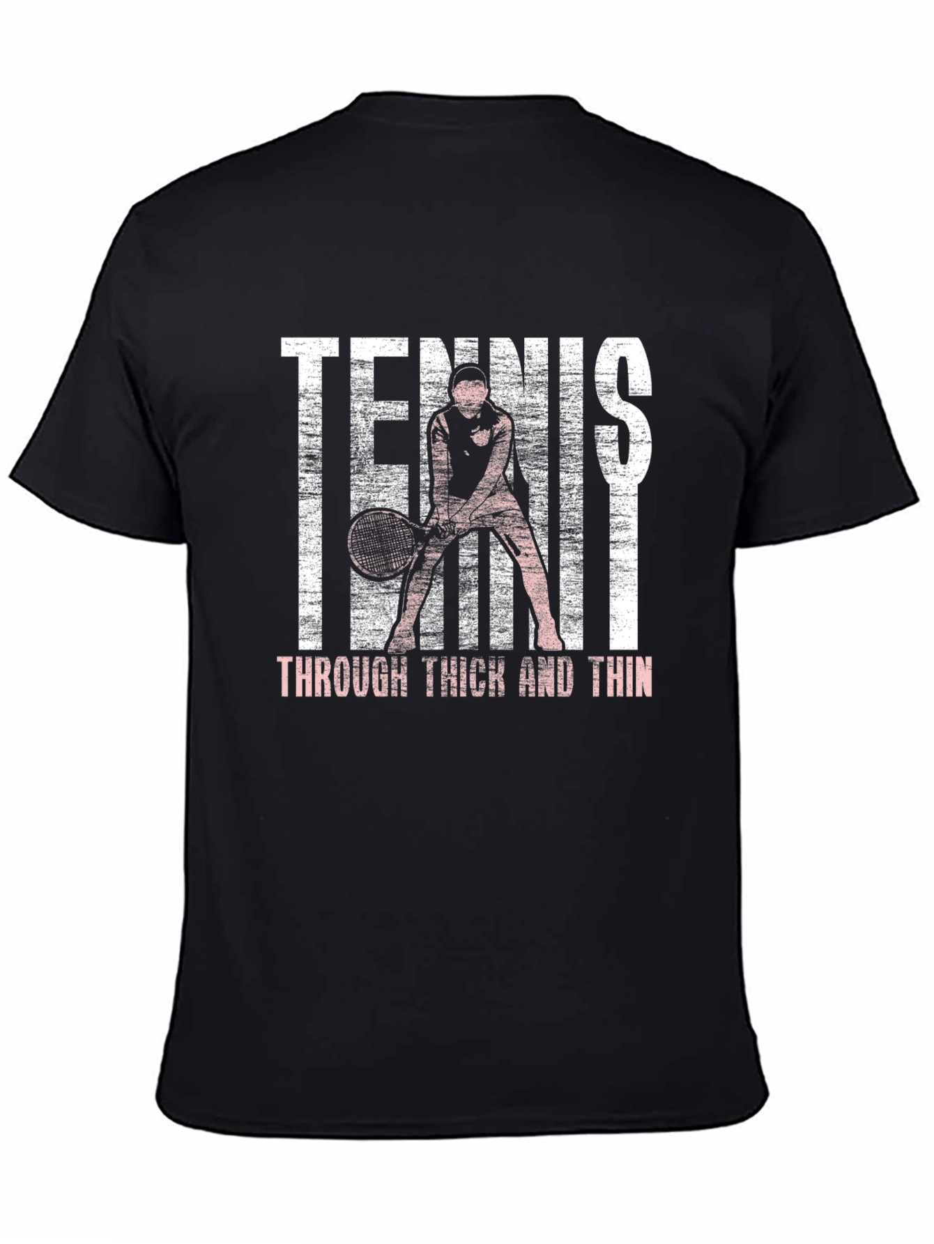Tennis Through Thick and Thin Graphic Tee