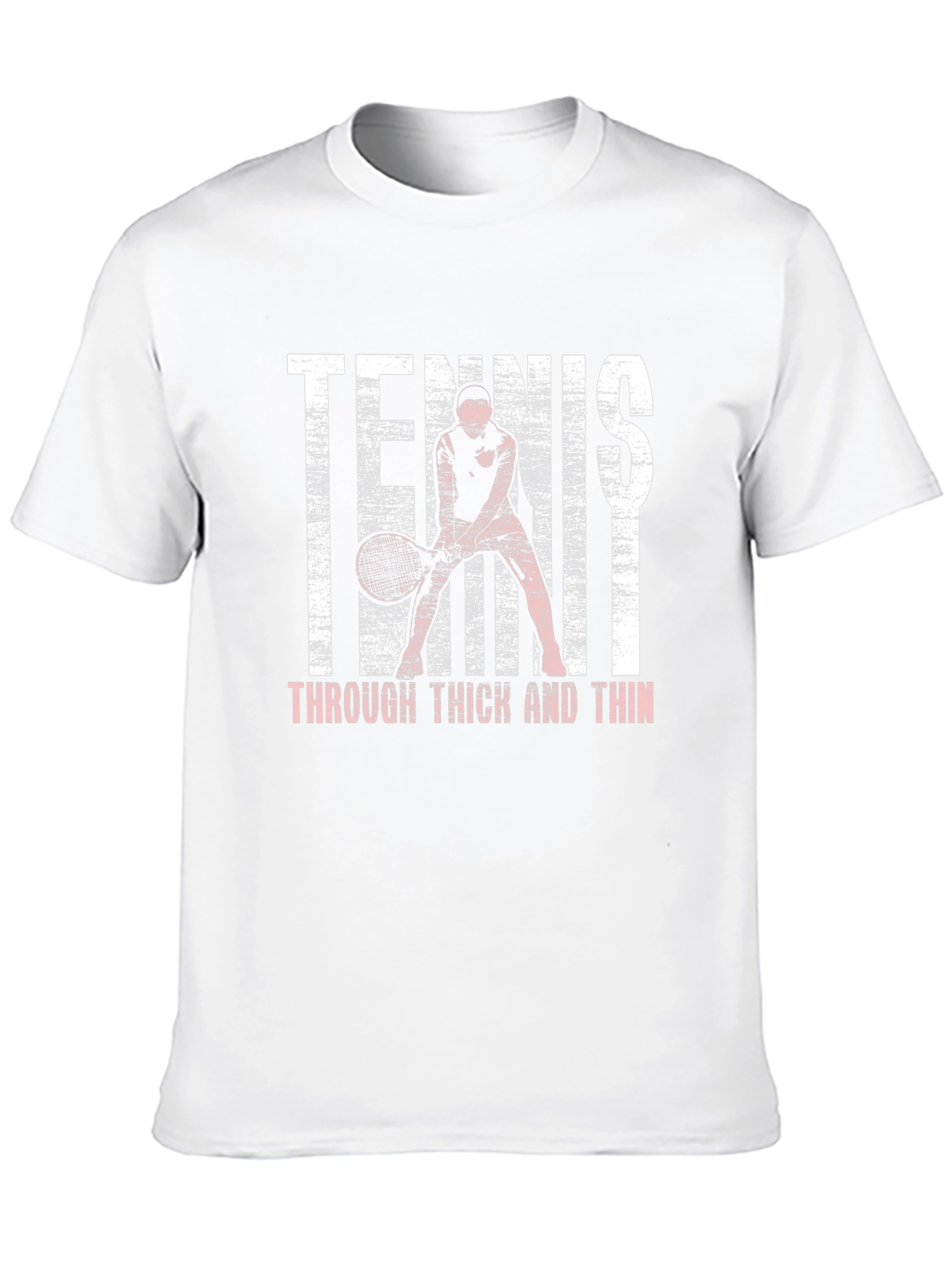Tennis Through Thick and Thin Graphic Tee