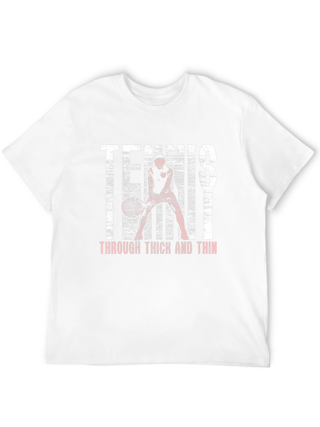 Tennis Through Thick and Thin Graphic Tee