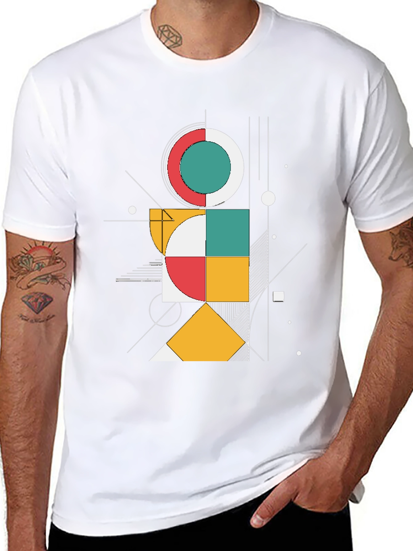 Geometric Design T-Shirt