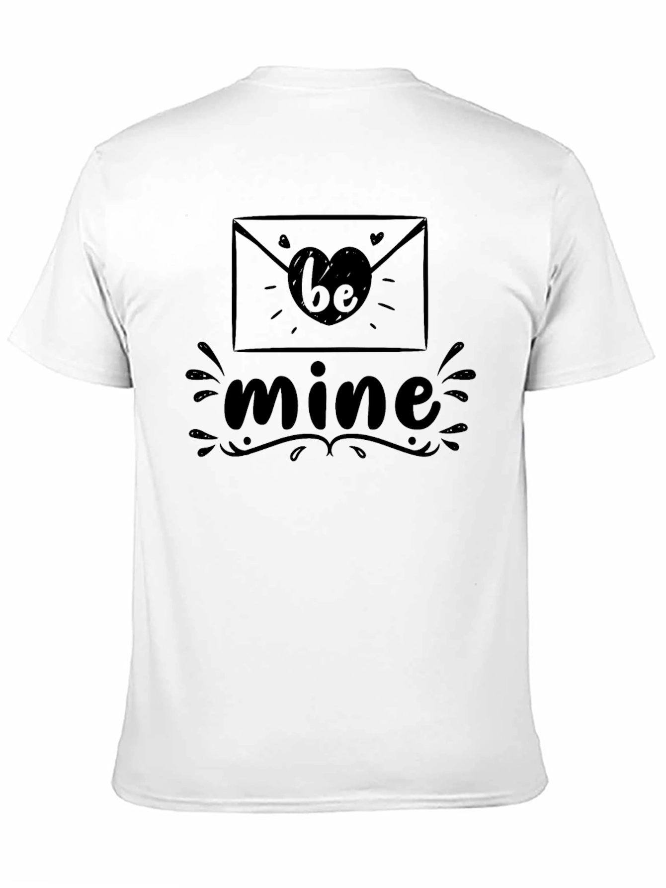 Be Mine Valentines Day Graphic T-Shirt